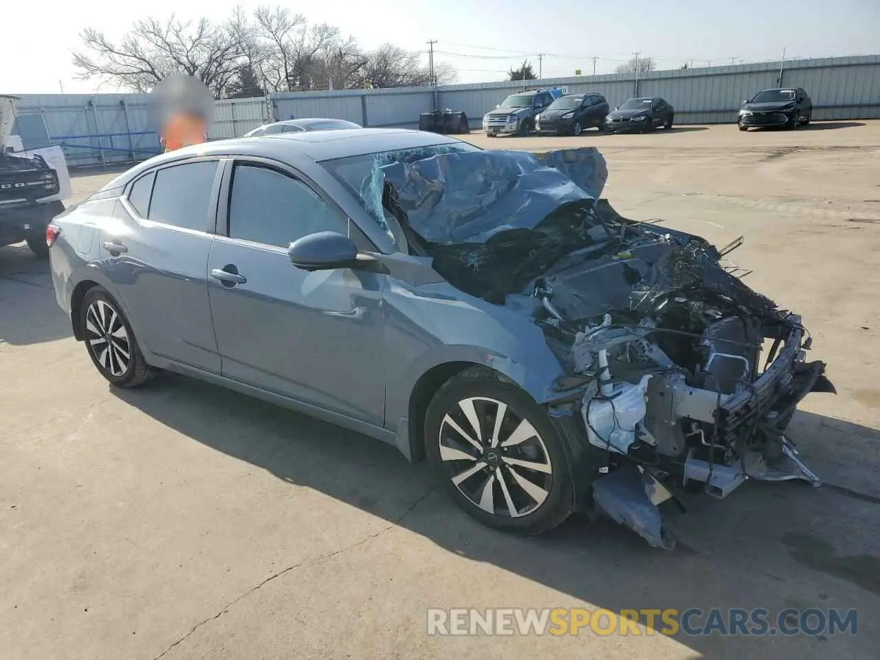 4 Photograph of a damaged car 3N1AB8CV5RY254670 NISSAN SENTRA 2024