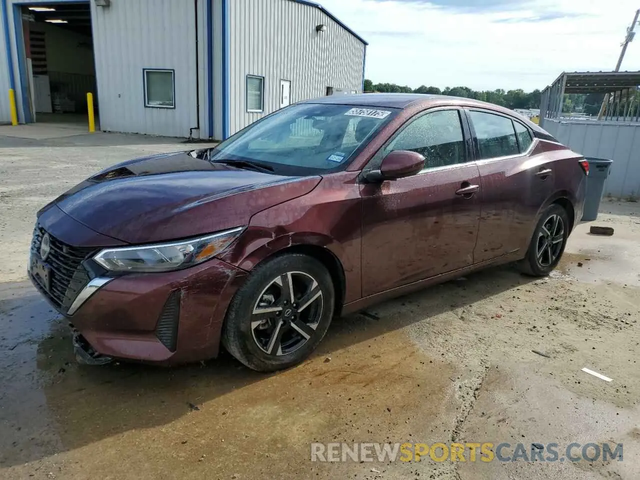 1 Photograph of a damaged car 3N1AB8CV5RY314155 NISSAN SENTRA 2024