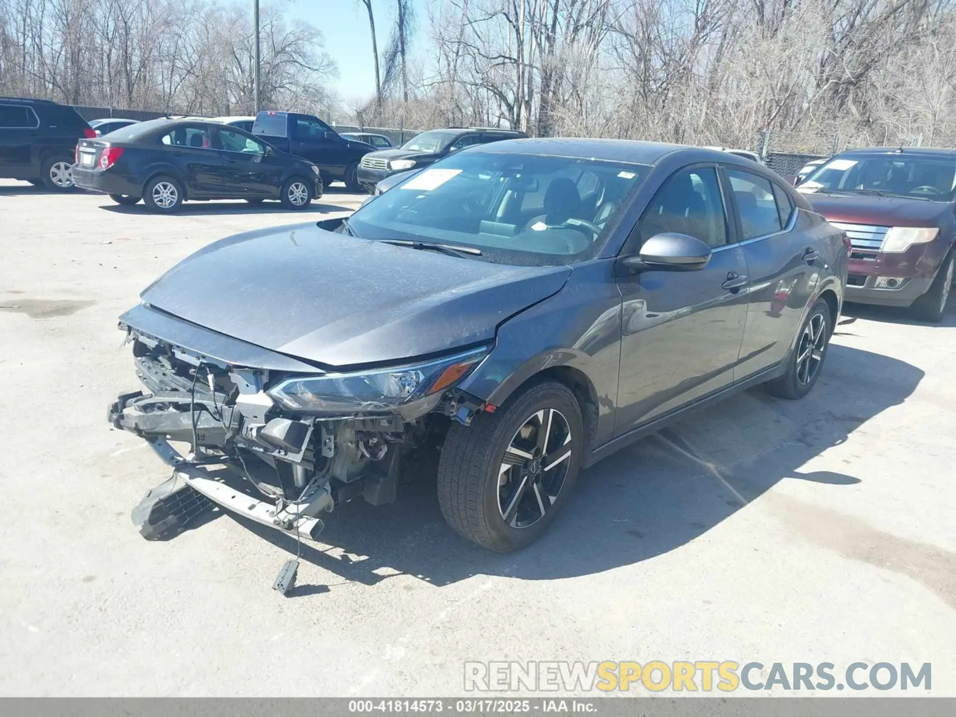 2 Photograph of a damaged car 3N1AB8CV5RY332977 NISSAN SENTRA 2024