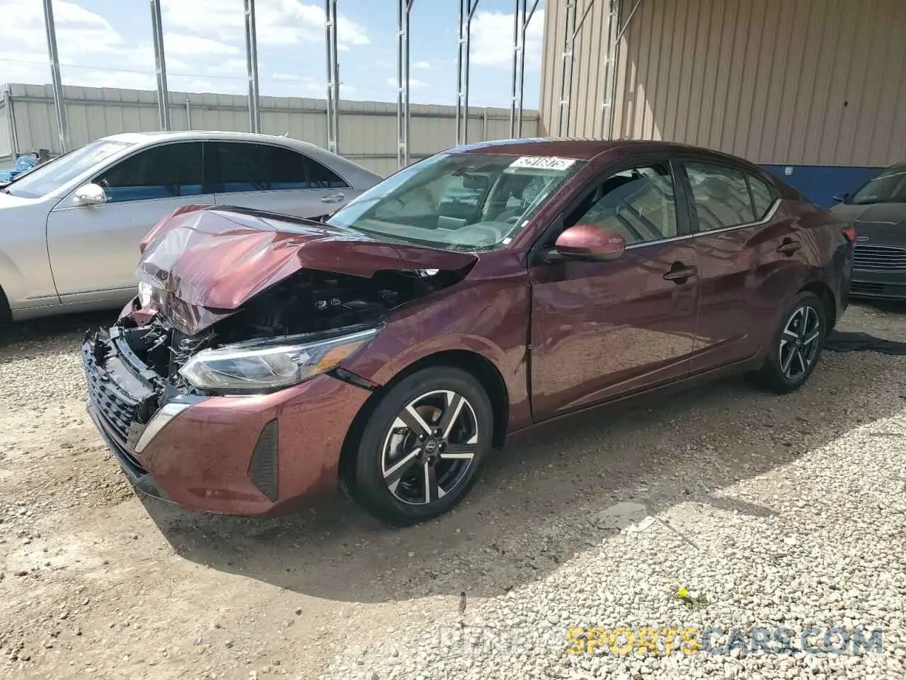 1 Photograph of a damaged car 3N1AB8CV5RY341629 NISSAN SENTRA 2024