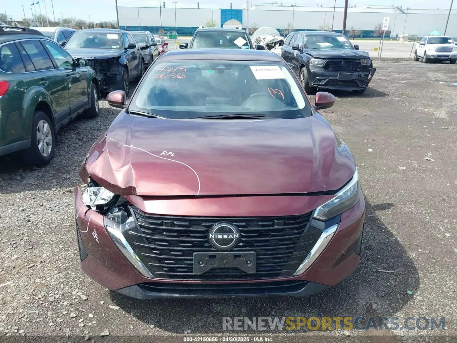 12 Photograph of a damaged car 3N1AB8CV5RY362299 NISSAN SENTRA 2024