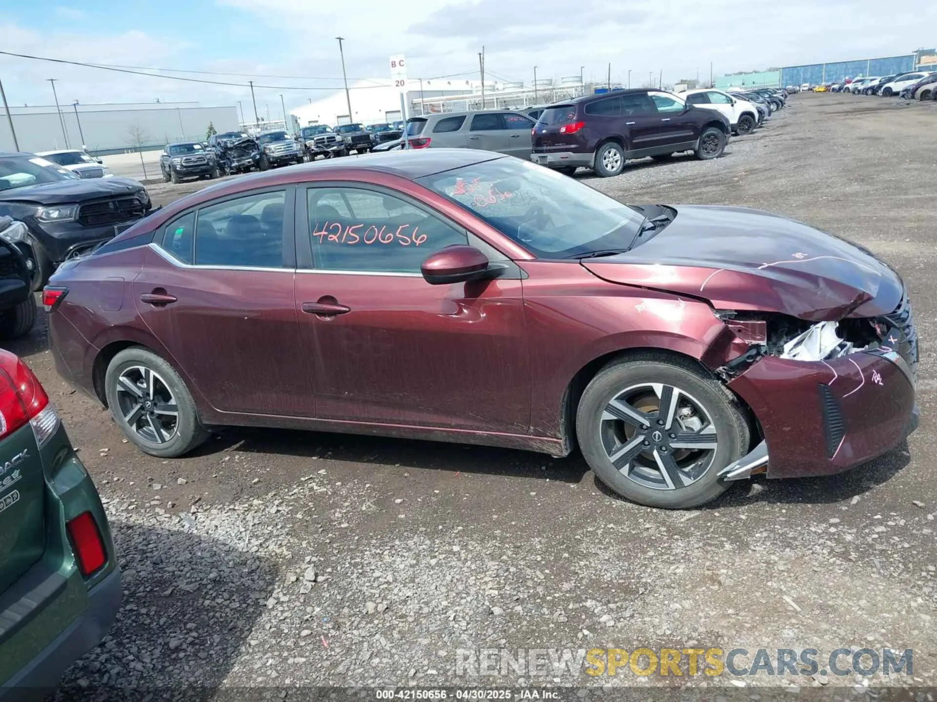 13 Photograph of a damaged car 3N1AB8CV5RY362299 NISSAN SENTRA 2024