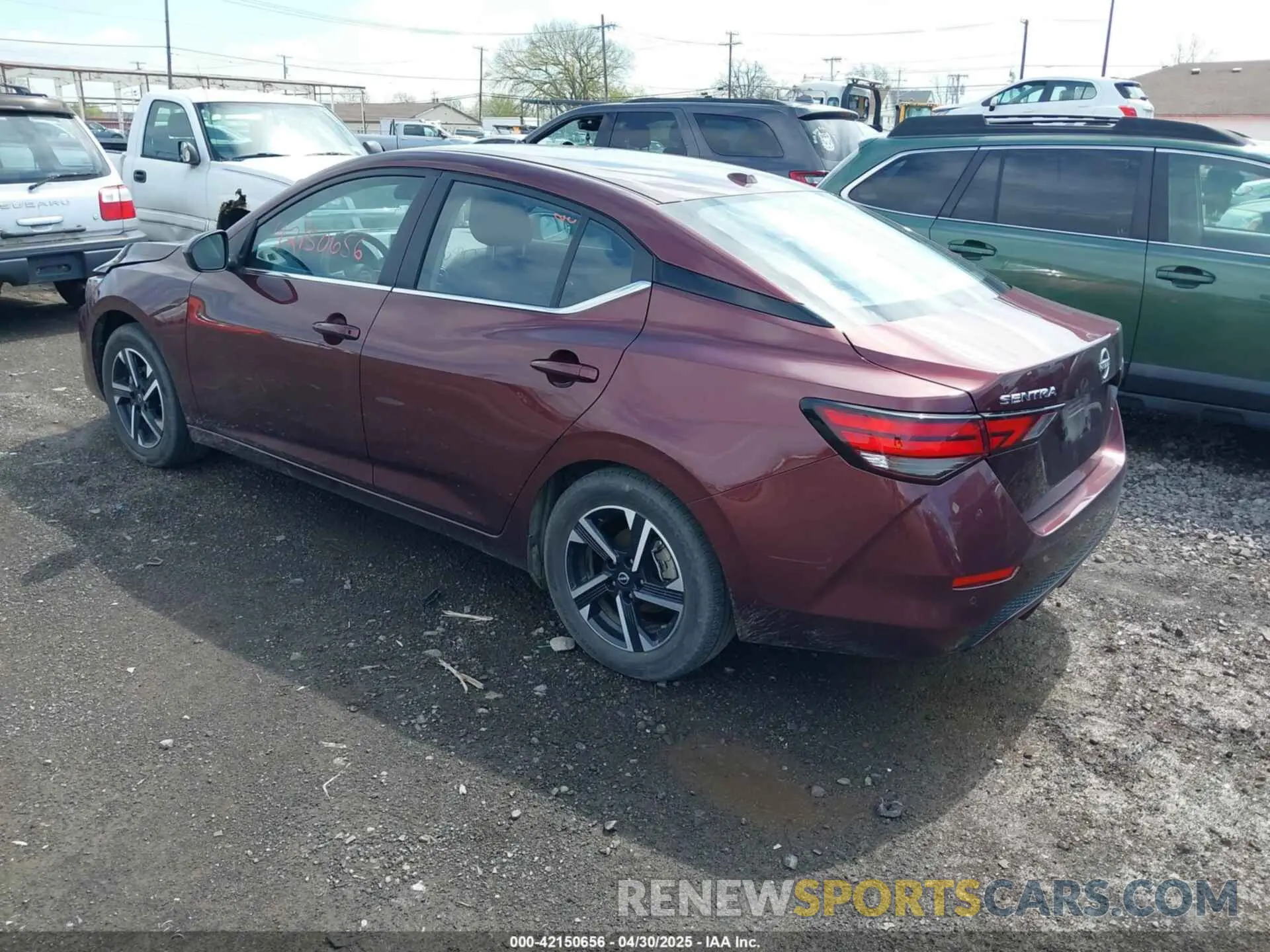 3 Photograph of a damaged car 3N1AB8CV5RY362299 NISSAN SENTRA 2024