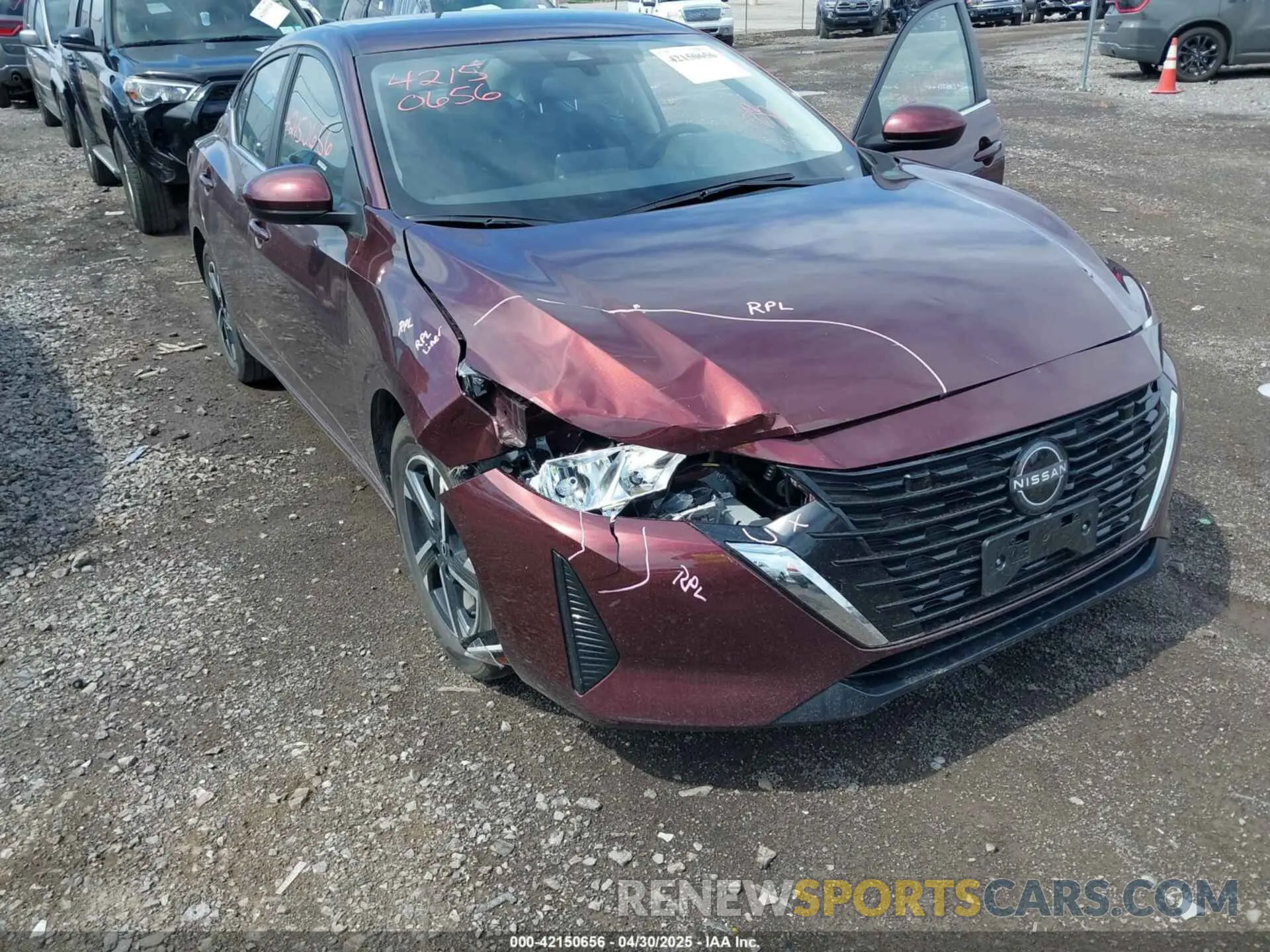 6 Photograph of a damaged car 3N1AB8CV5RY362299 NISSAN SENTRA 2024