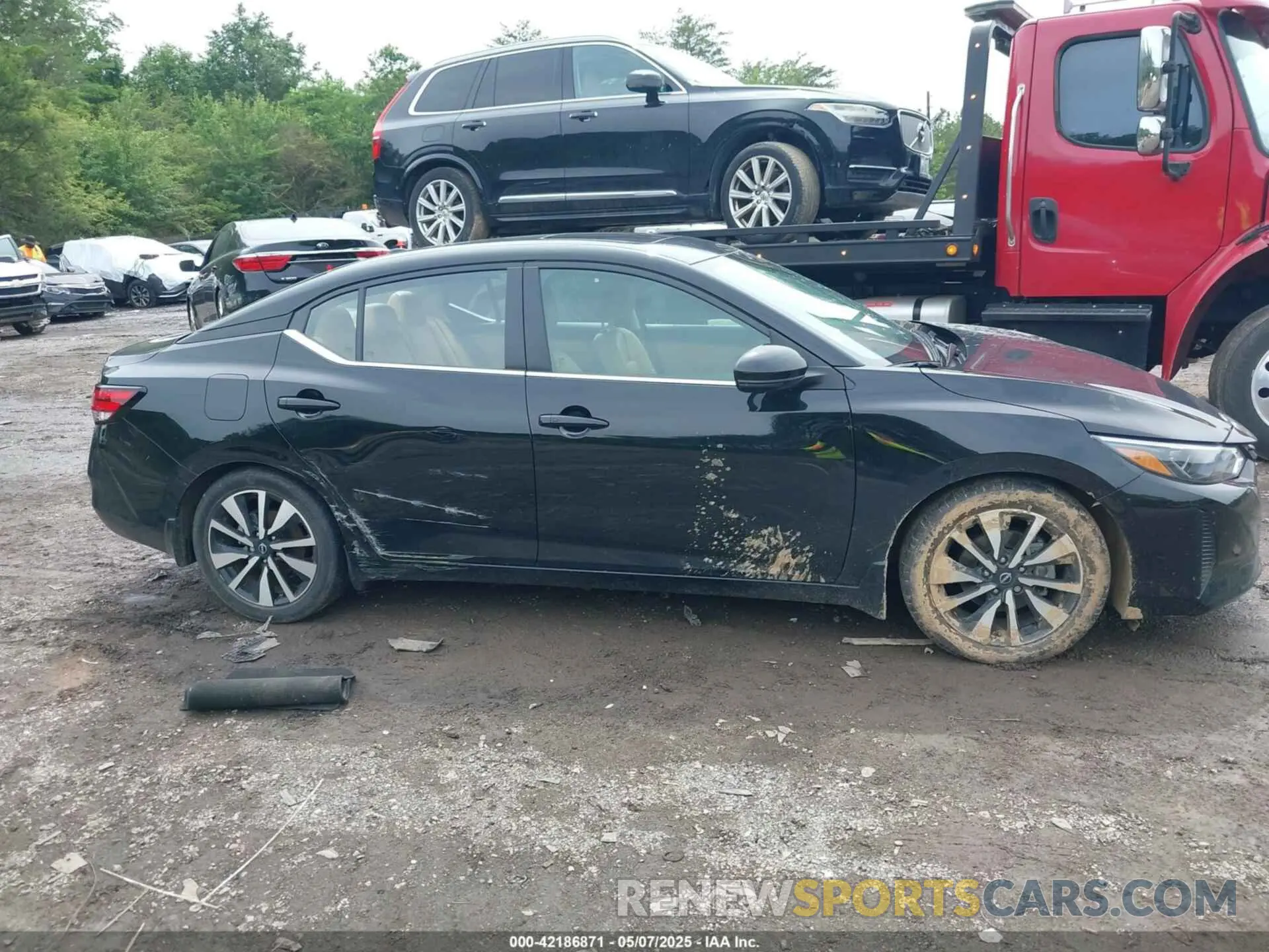 13 Фотография поврежденного автомобиля 3N1AB8CV5RY373335 NISSAN SENTRA 2024