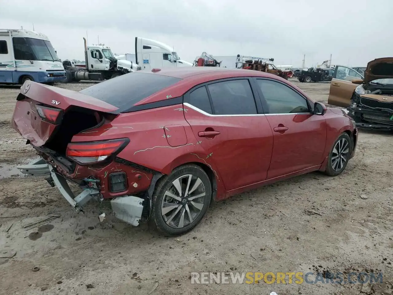 3 Фотография поврежденного автомобиля 3N1AB8CV5RY383623 NISSAN SENTRA 2024