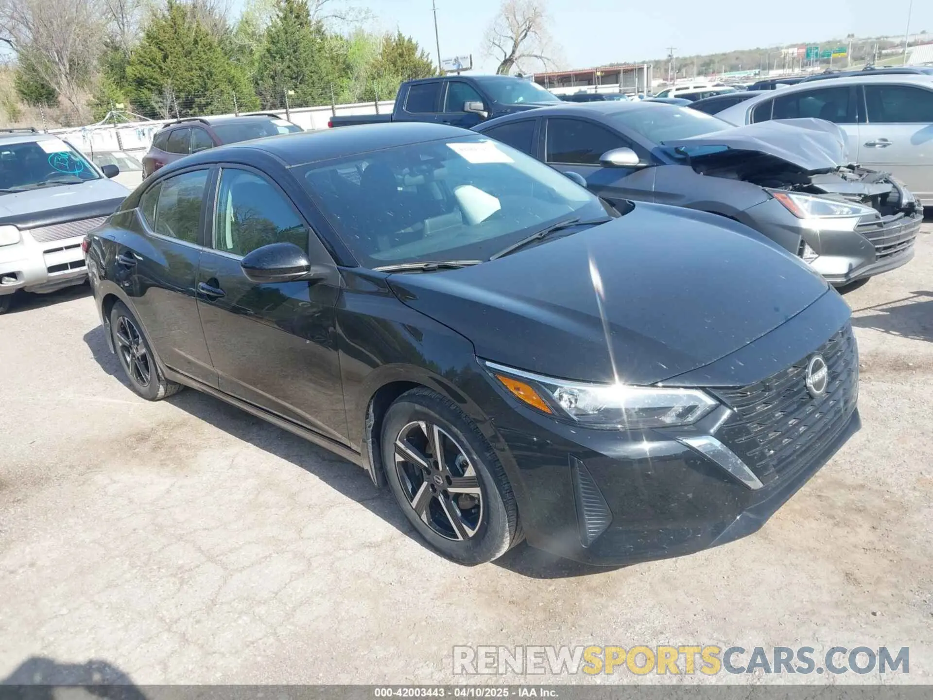 1 Photograph of a damaged car 3N1AB8CV6RY202500 NISSAN SENTRA 2024