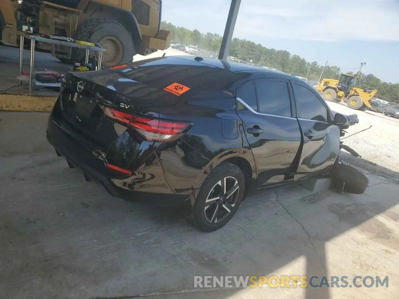 3 Photograph of a damaged car 3N1AB8CV6RY256508 NISSAN SENTRA 2024