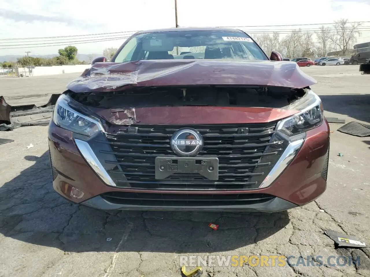 5 Фотография поврежденного автомобиля 3N1AB8CV6RY262101 NISSAN SENTRA 2024