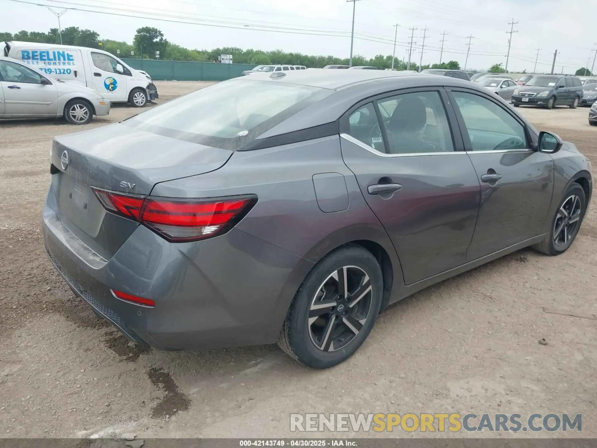 4 Photograph of a damaged car 3N1AB8CV6RY264544 NISSAN SENTRA 2024