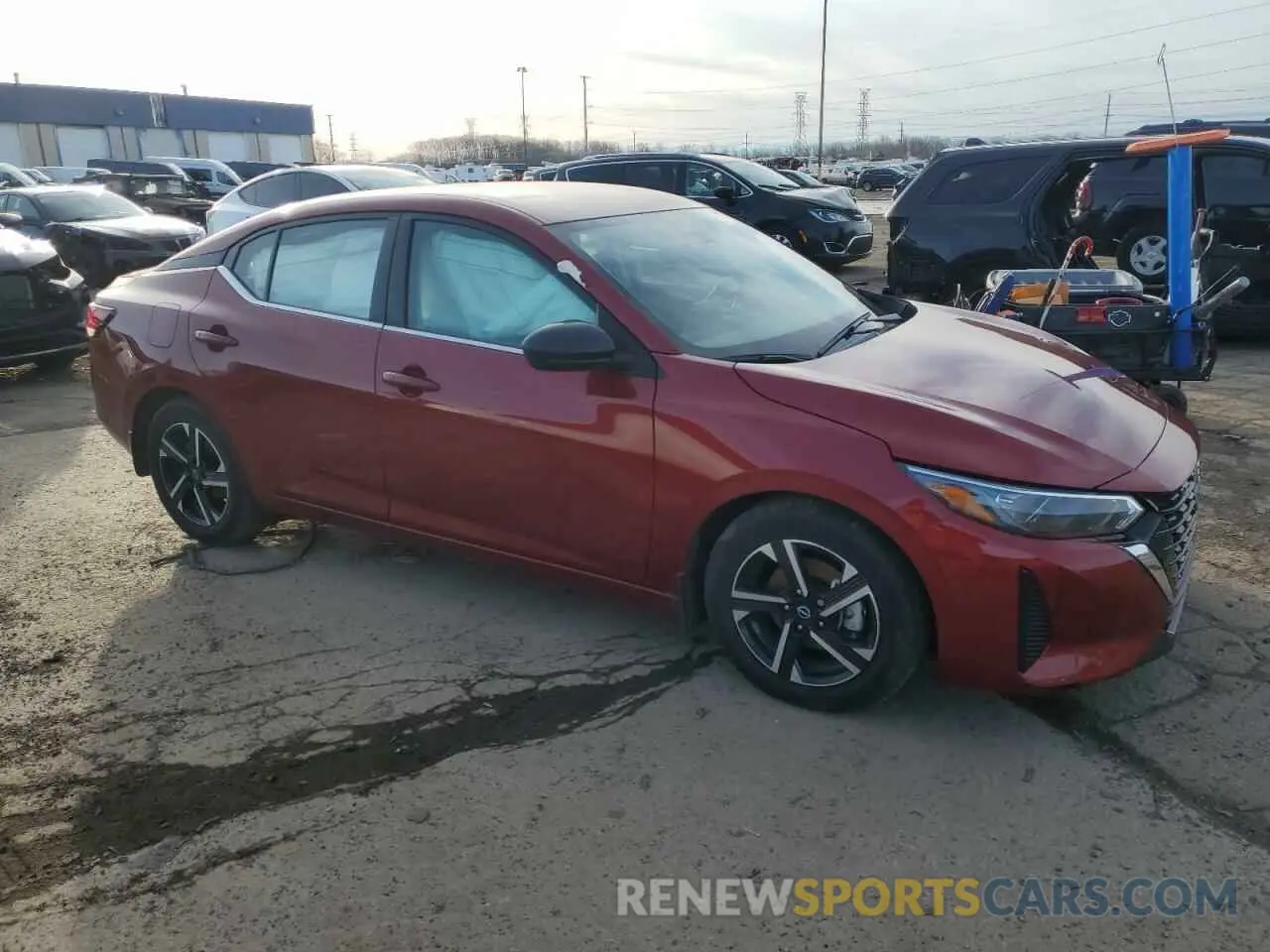 4 Фотография поврежденного автомобиля 3N1AB8CV6RY268755 NISSAN SENTRA 2024