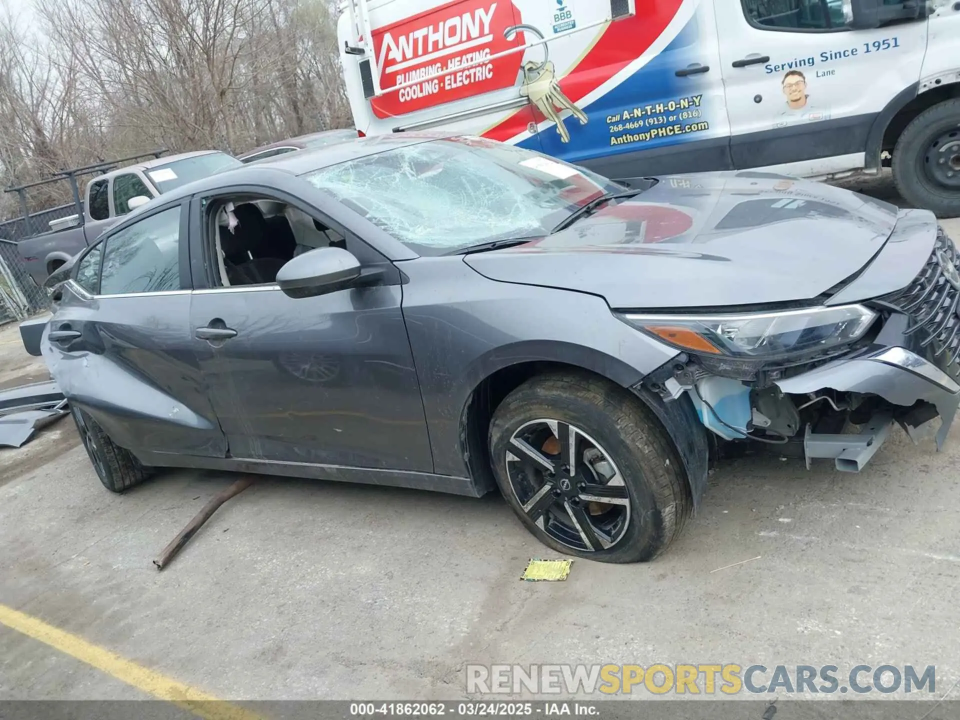 14 Photograph of a damaged car 3N1AB8CV6RY291310 NISSAN SENTRA 2024