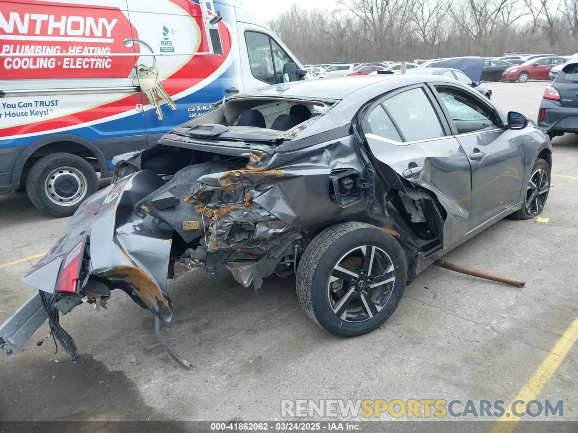 4 Photograph of a damaged car 3N1AB8CV6RY291310 NISSAN SENTRA 2024