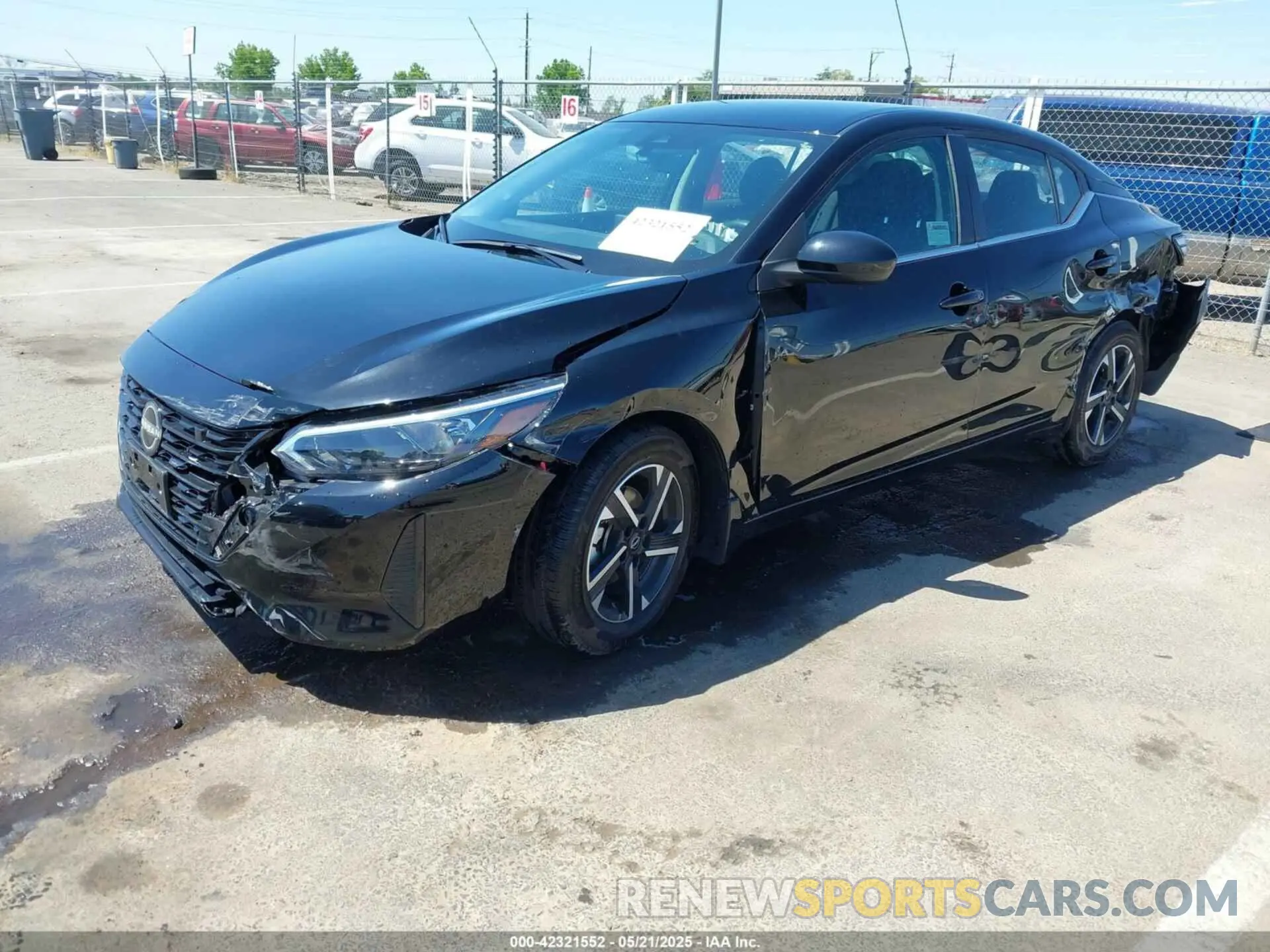 2 Photograph of a damaged car 3N1AB8CV6RY293705 NISSAN SENTRA 2024