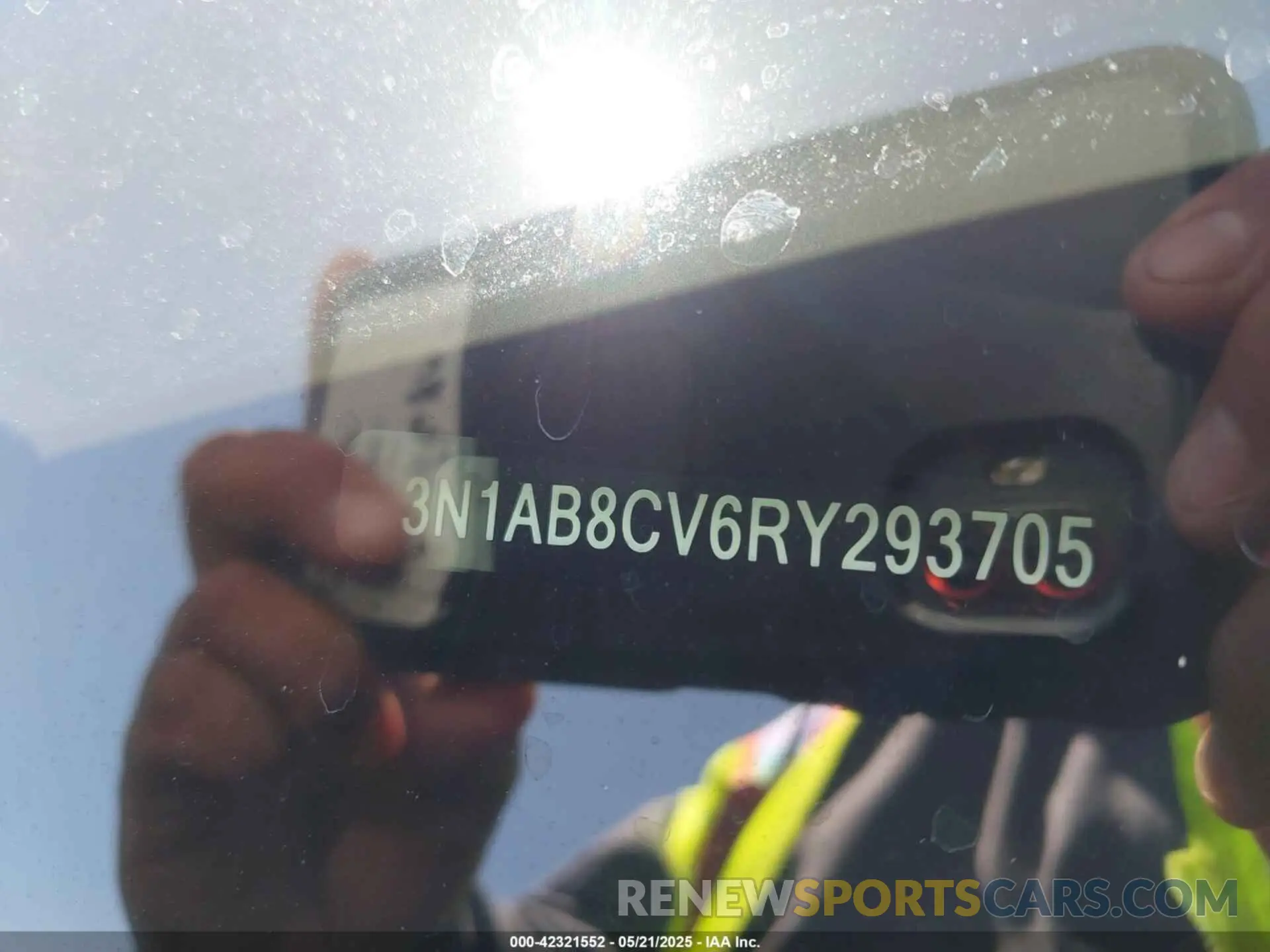 9 Photograph of a damaged car 3N1AB8CV6RY293705 NISSAN SENTRA 2024