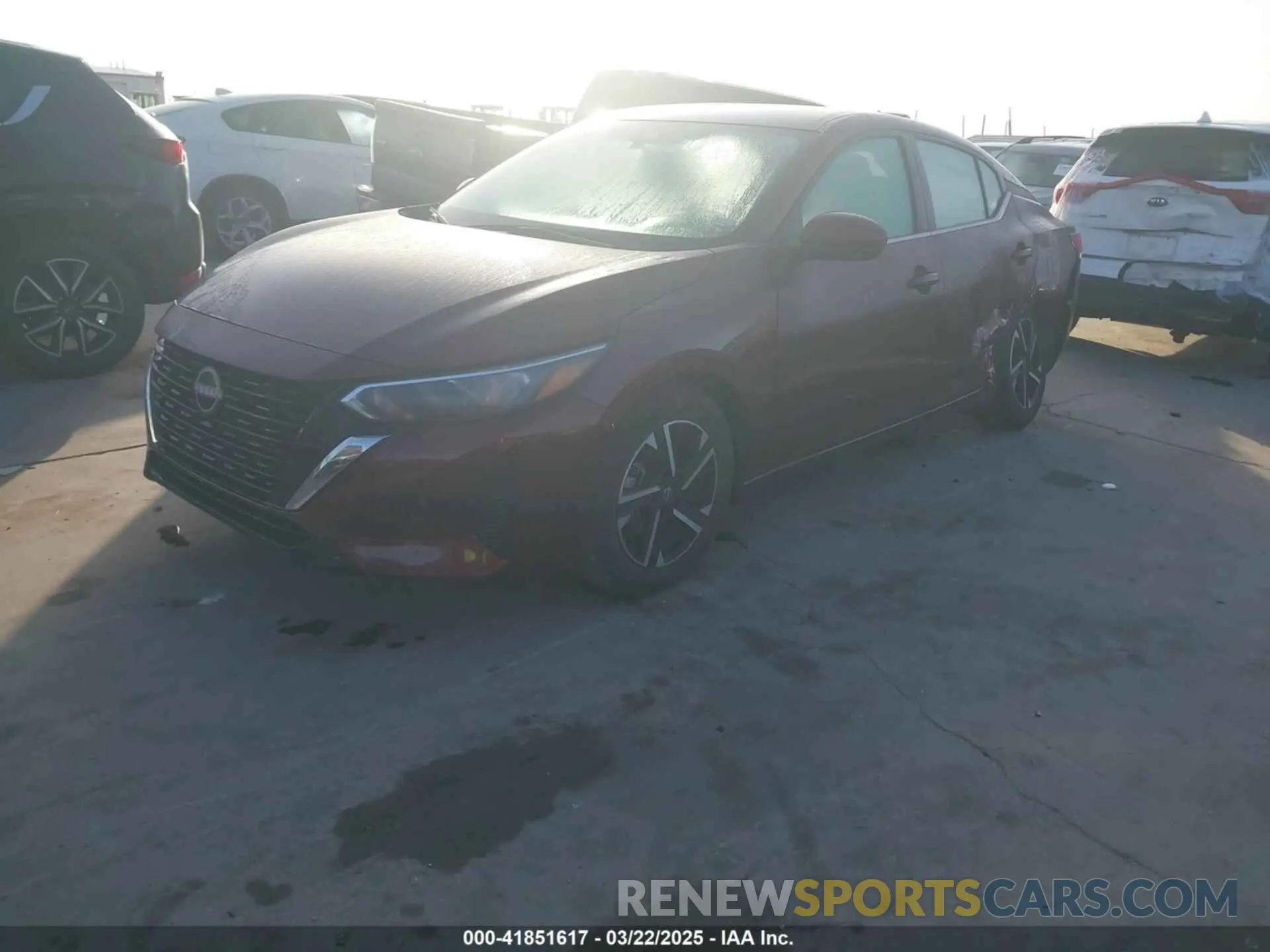 2 Photograph of a damaged car 3N1AB8CV6RY314990 NISSAN SENTRA 2024