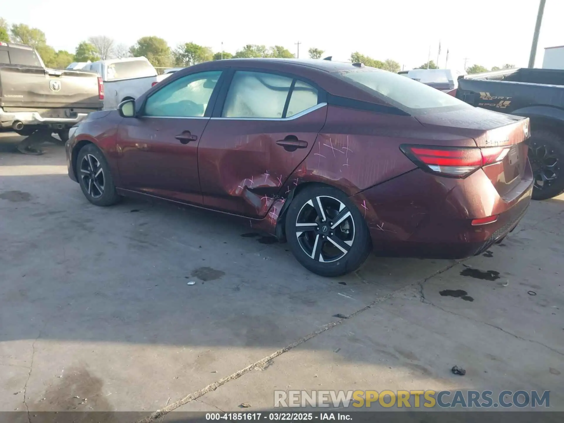 3 Photograph of a damaged car 3N1AB8CV6RY314990 NISSAN SENTRA 2024