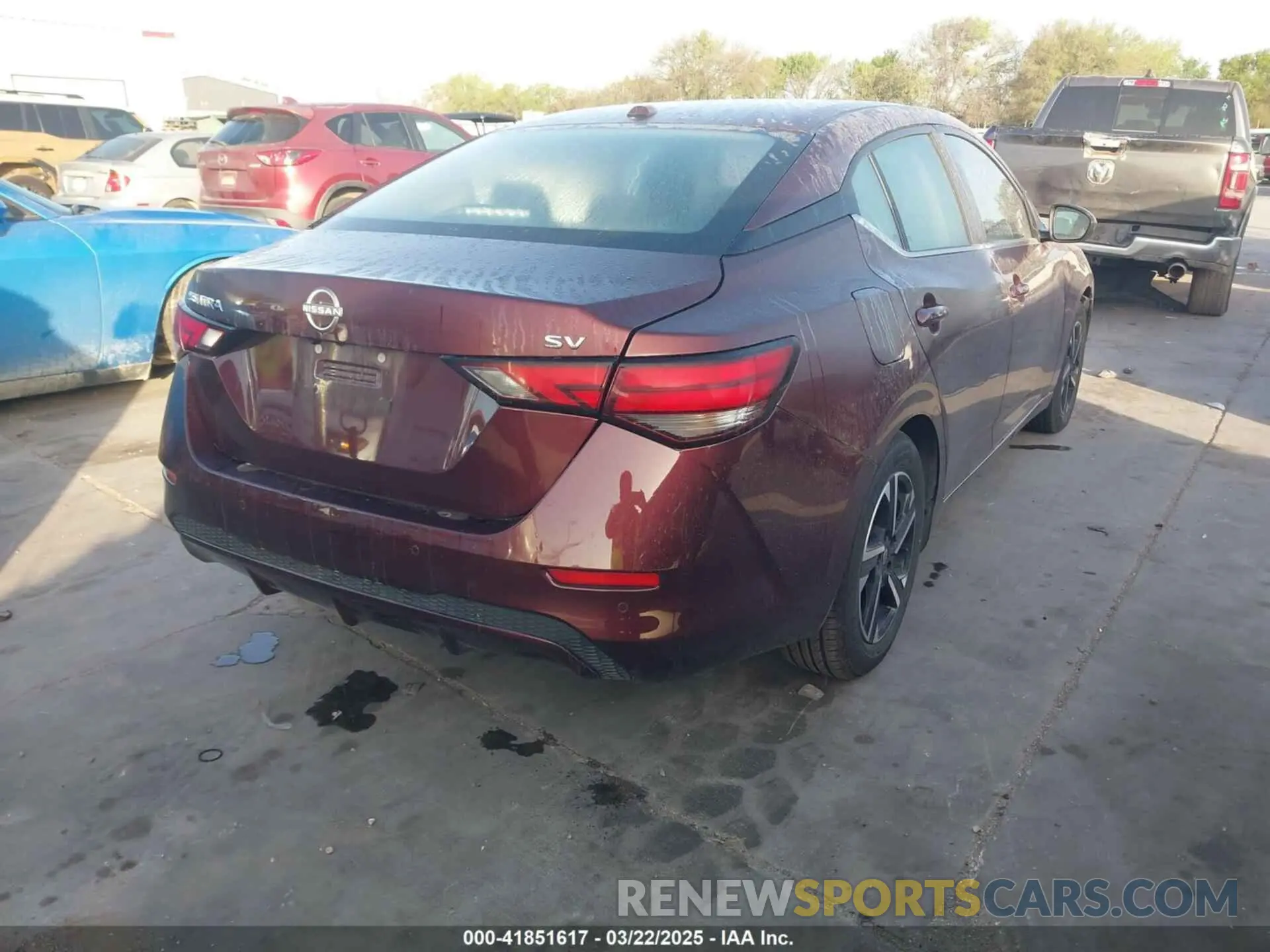 4 Photograph of a damaged car 3N1AB8CV6RY314990 NISSAN SENTRA 2024
