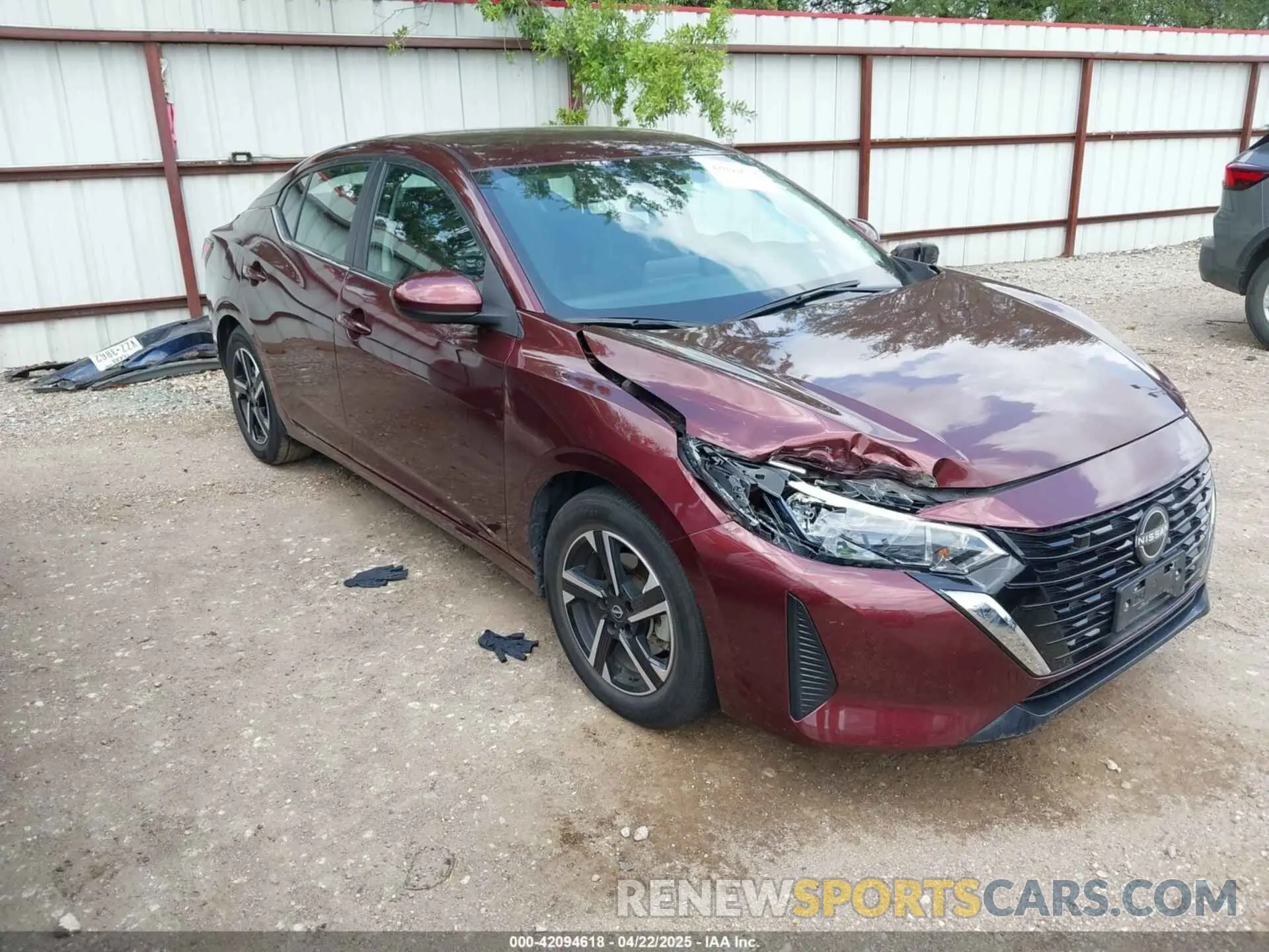 1 Фотография поврежденного автомобиля 3N1AB8CV6RY352476 NISSAN SENTRA 2024