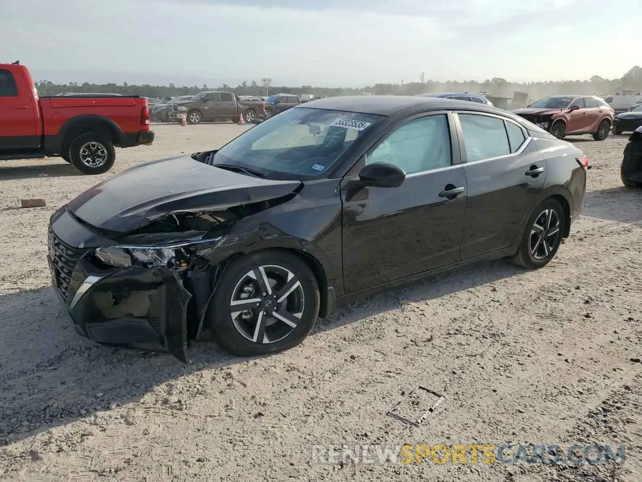 1 Photograph of a damaged car 3N1AB8CV6RY354566 NISSAN SENTRA 2024
