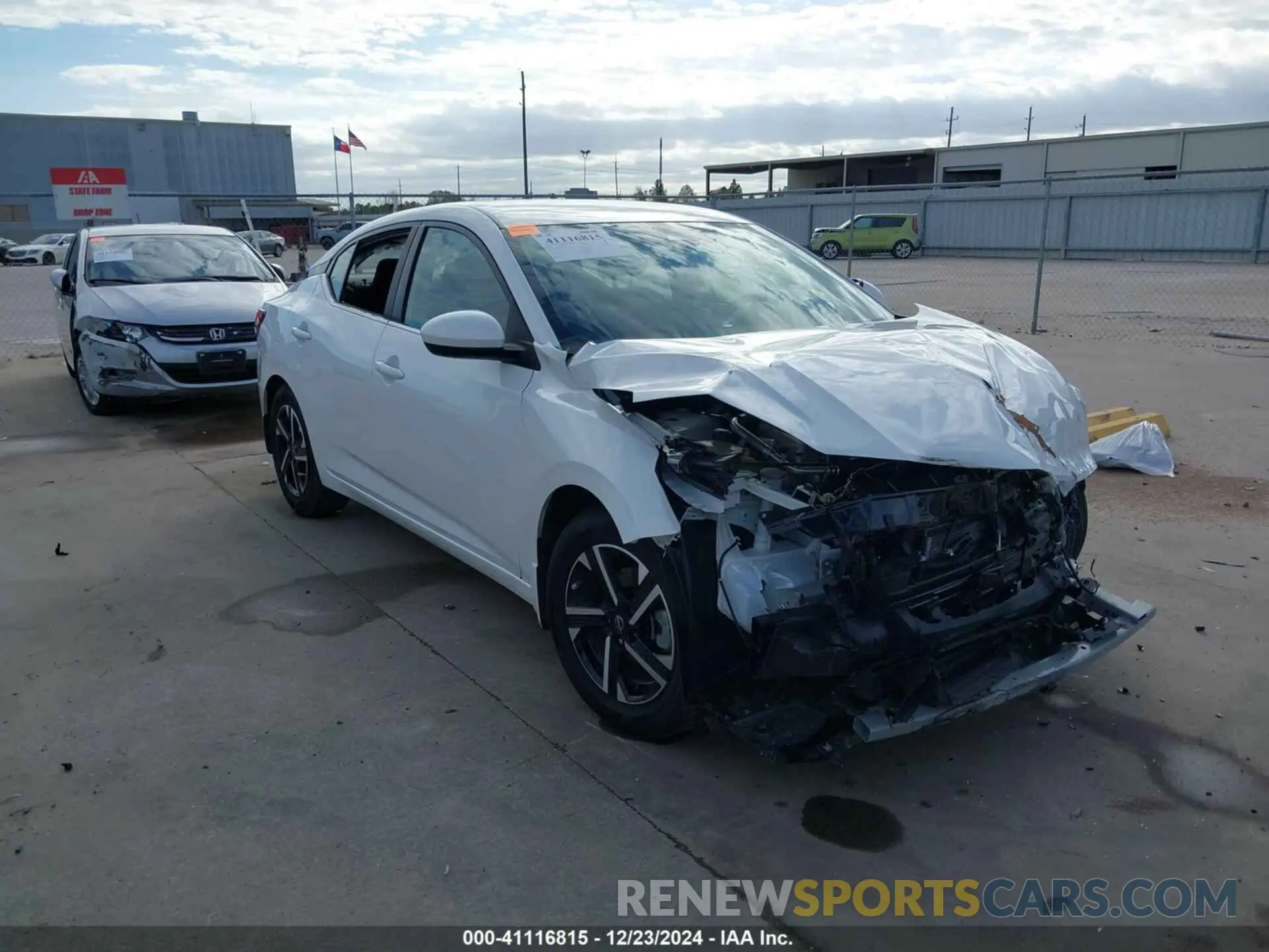 1 Фотография поврежденного автомобиля 3N1AB8CV6RY383193 NISSAN SENTRA 2024