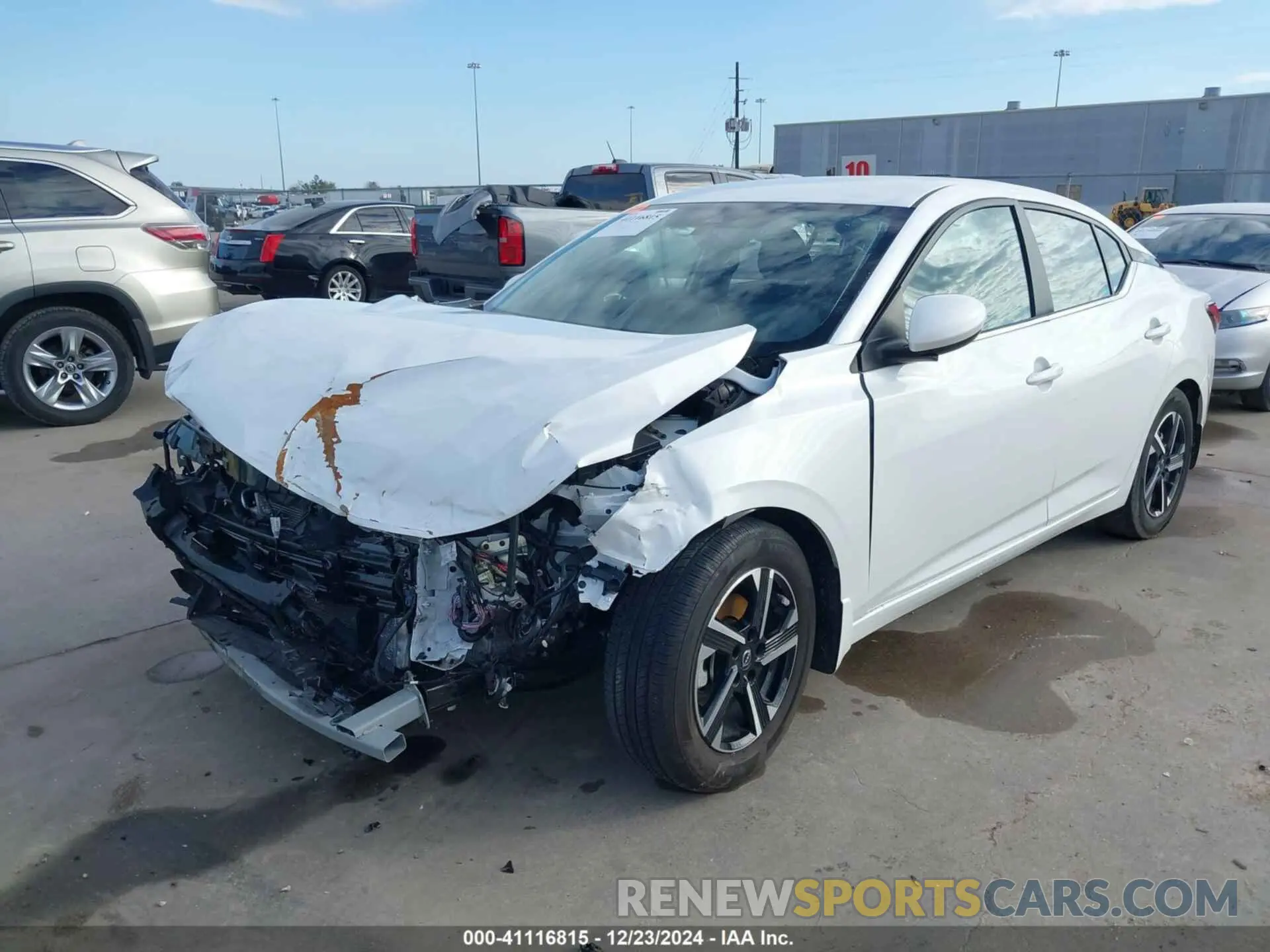 2 Фотография поврежденного автомобиля 3N1AB8CV6RY383193 NISSAN SENTRA 2024