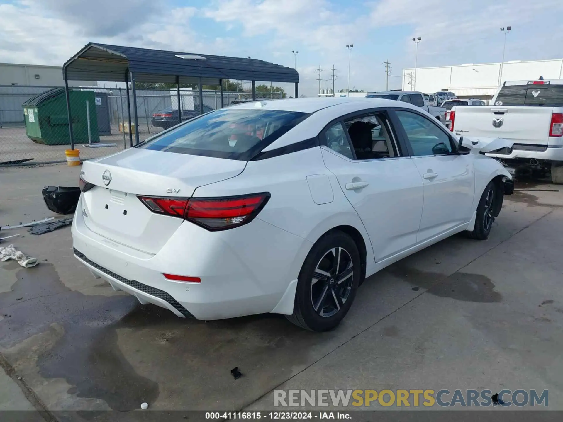 4 Фотография поврежденного автомобиля 3N1AB8CV6RY383193 NISSAN SENTRA 2024