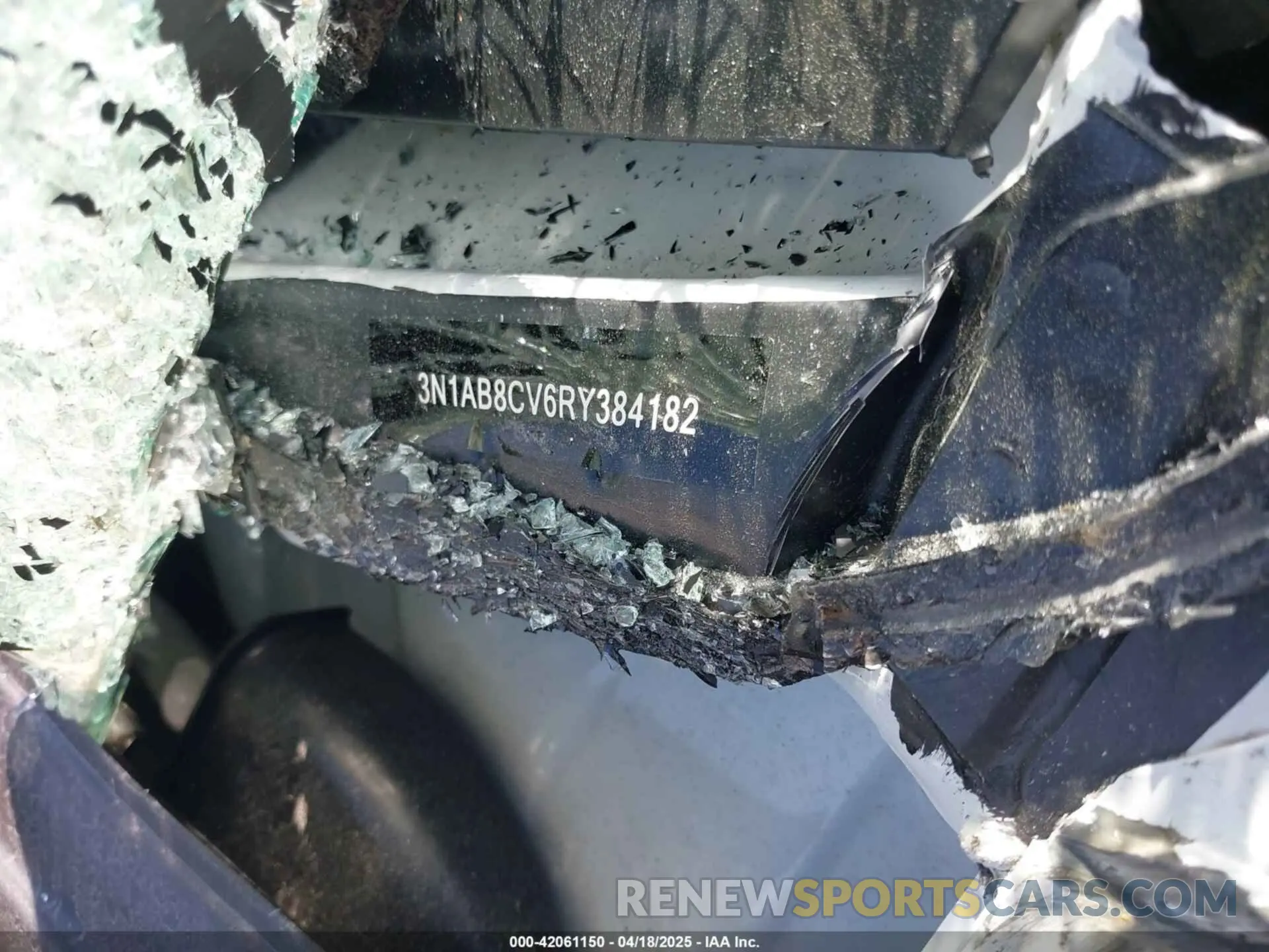 9 Photograph of a damaged car 3N1AB8CV6RY384182 NISSAN SENTRA 2024