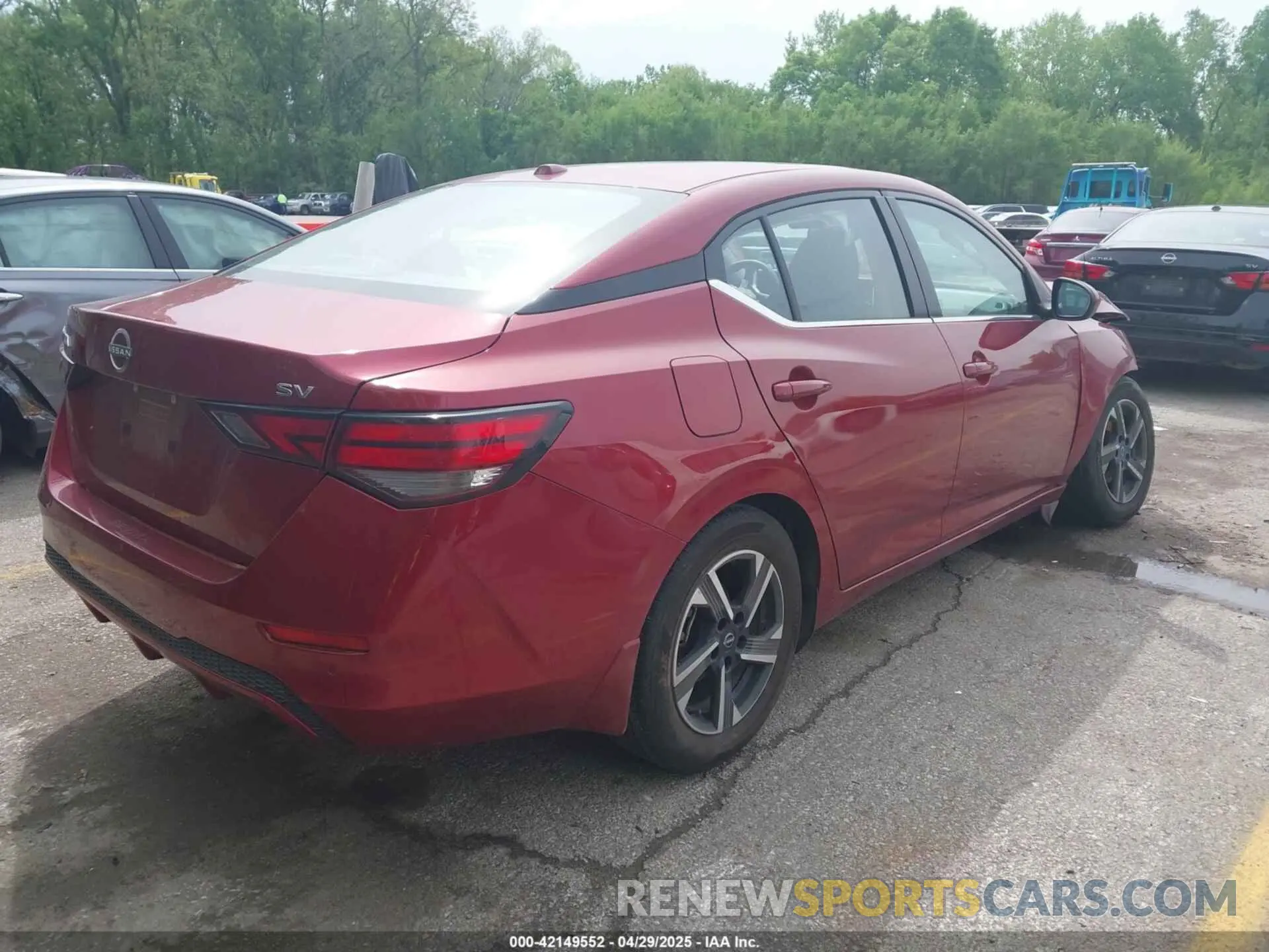 4 Фотография поврежденного автомобиля 3N1AB8CV7RY215594 NISSAN SENTRA 2024