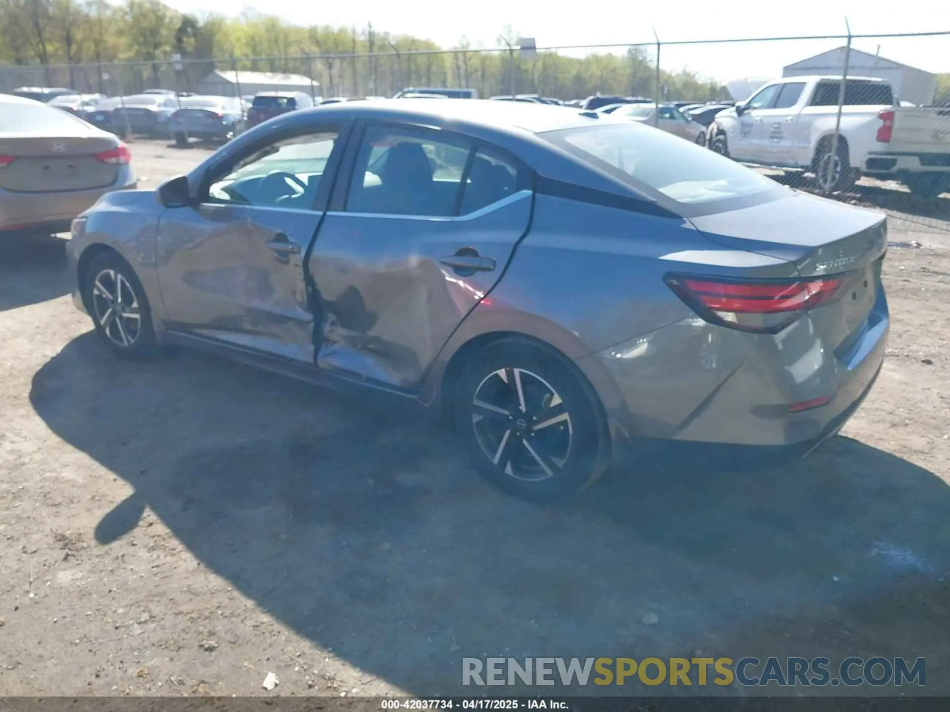 3 Photograph of a damaged car 3N1AB8CV7RY218656 NISSAN SENTRA 2024