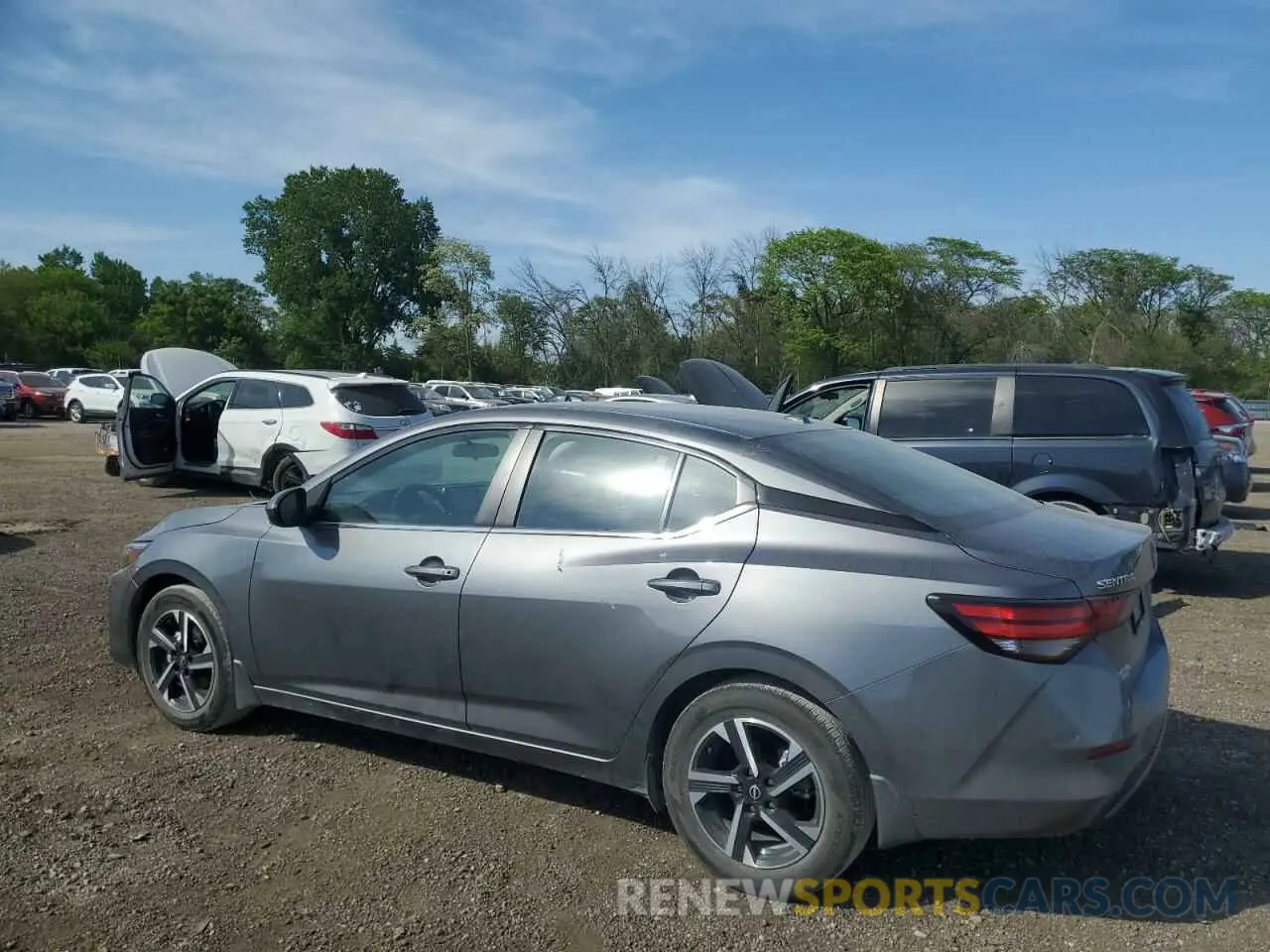2 Photograph of a damaged car 3N1AB8CV7RY223419 NISSAN SENTRA 2024