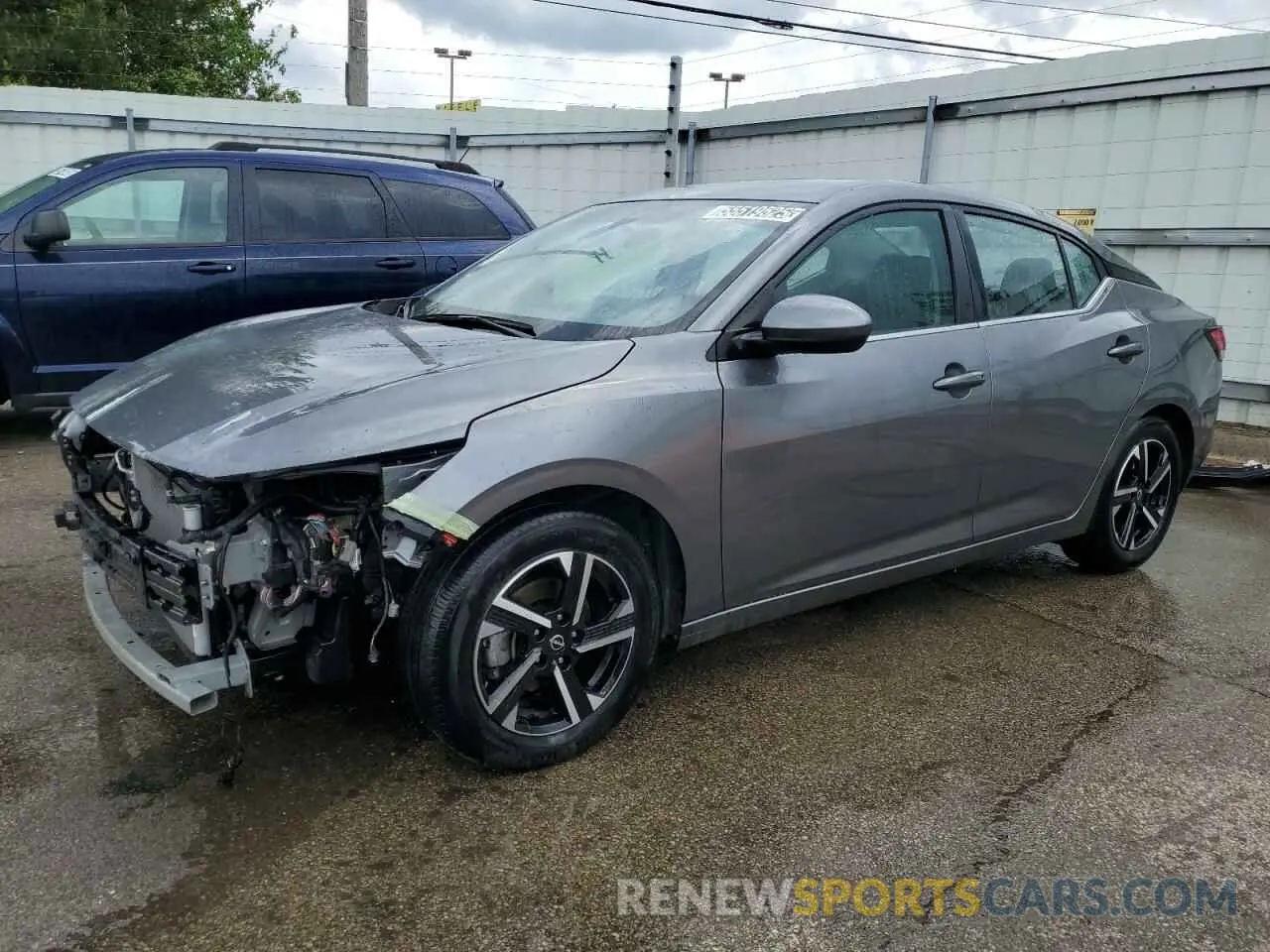 1 Photograph of a damaged car 3N1AB8CV7RY354799 NISSAN SENTRA 2024