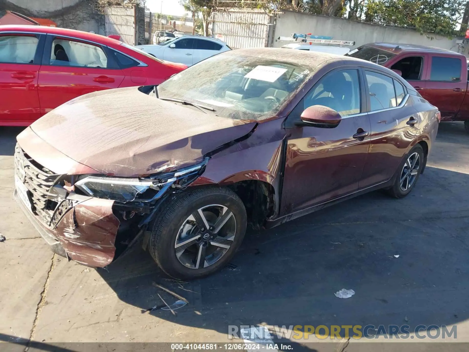 2 Фотография поврежденного автомобиля 3N1AB8CV7RY368945 NISSAN SENTRA 2024