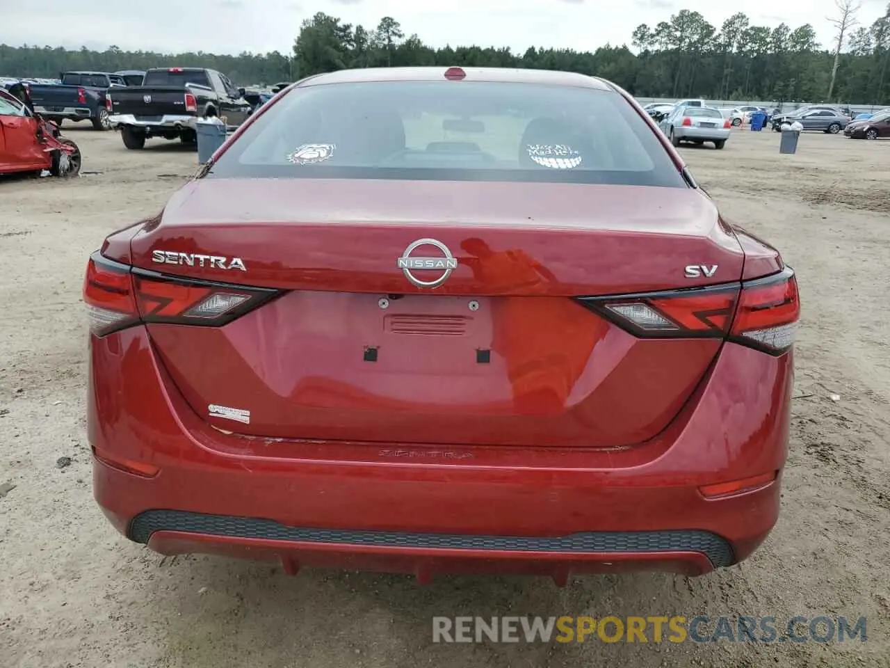 6 Photograph of a damaged car 3N1AB8CV8RY220500 NISSAN SENTRA 2024