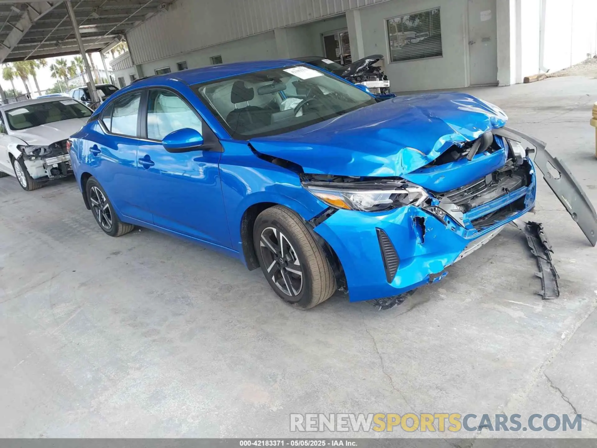 1 Photograph of a damaged car 3N1AB8CV8RY223431 NISSAN SENTRA 2024