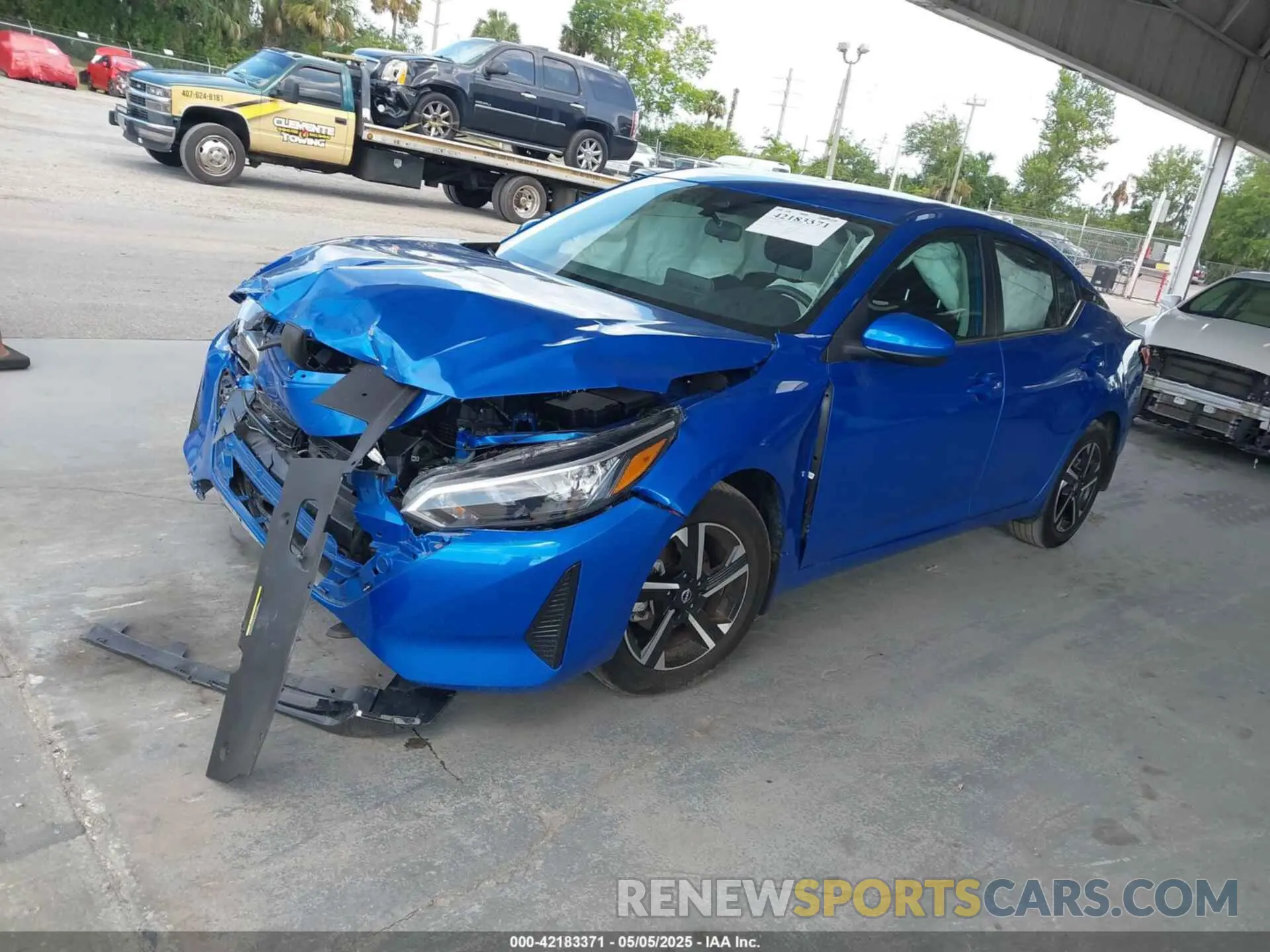 2 Photograph of a damaged car 3N1AB8CV8RY223431 NISSAN SENTRA 2024