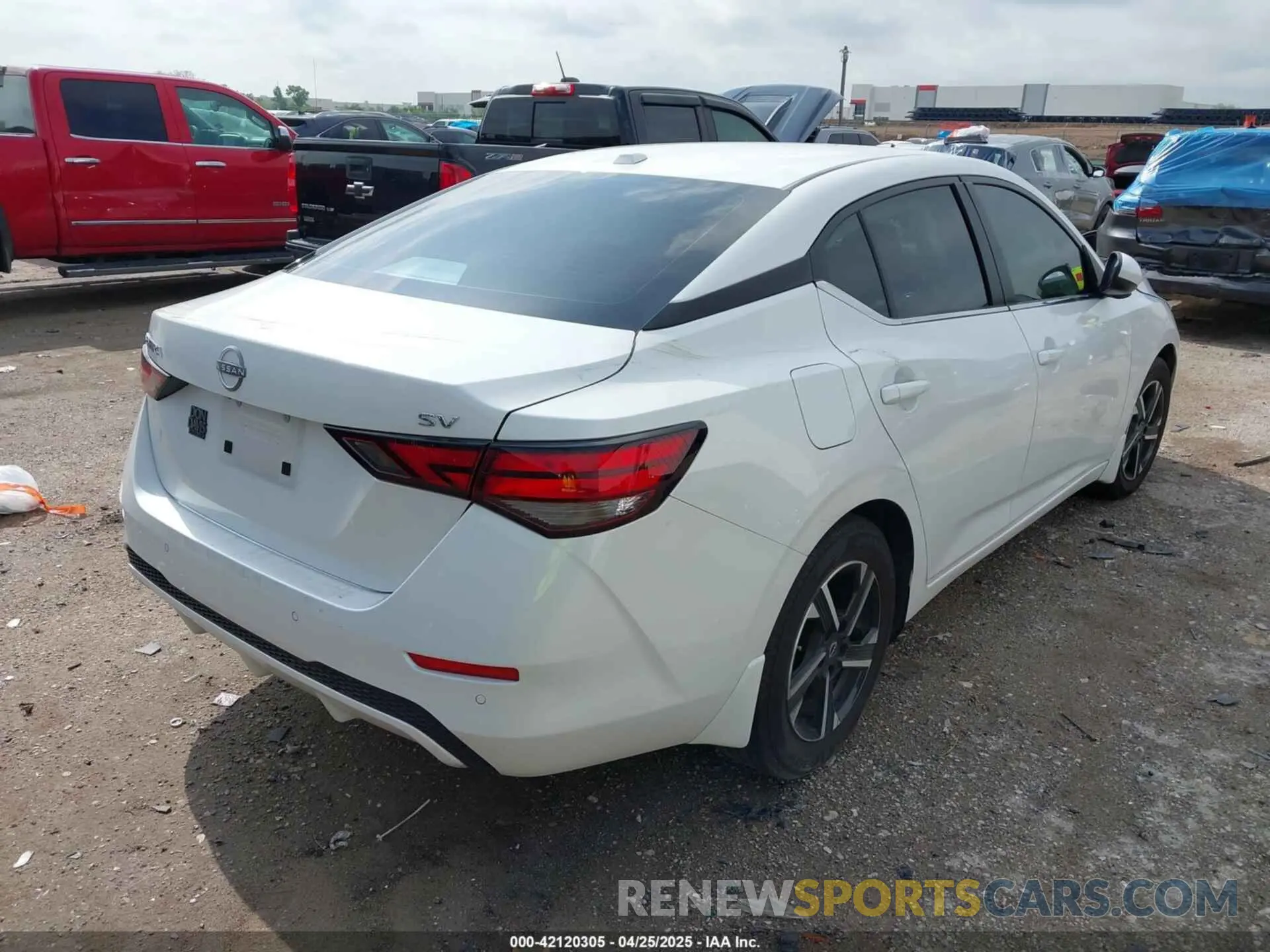 4 Фотография поврежденного автомобиля 3N1AB8CV8RY255165 NISSAN SENTRA 2024