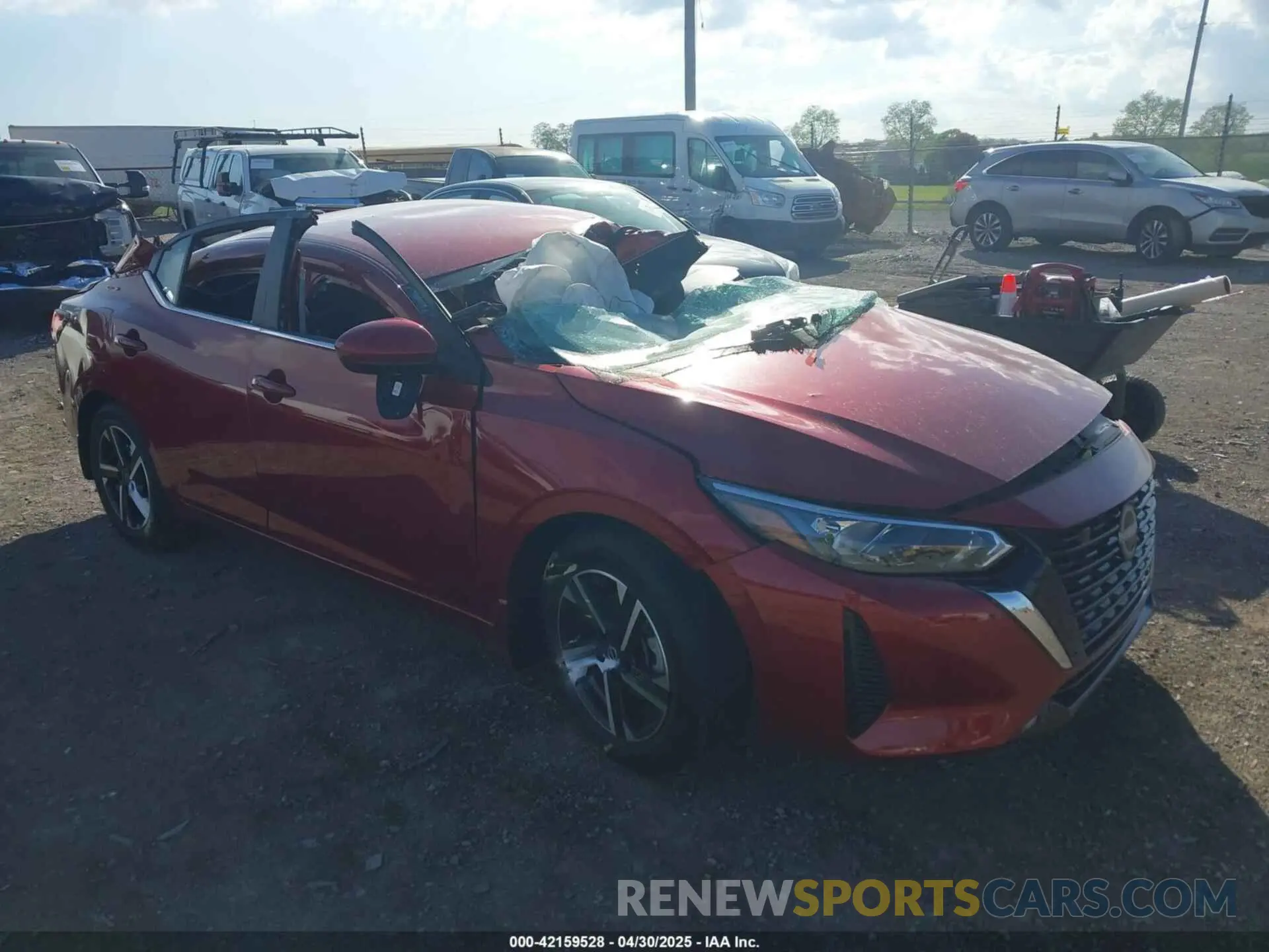 1 Photograph of a damaged car 3N1AB8CV8RY278865 NISSAN SENTRA 2024