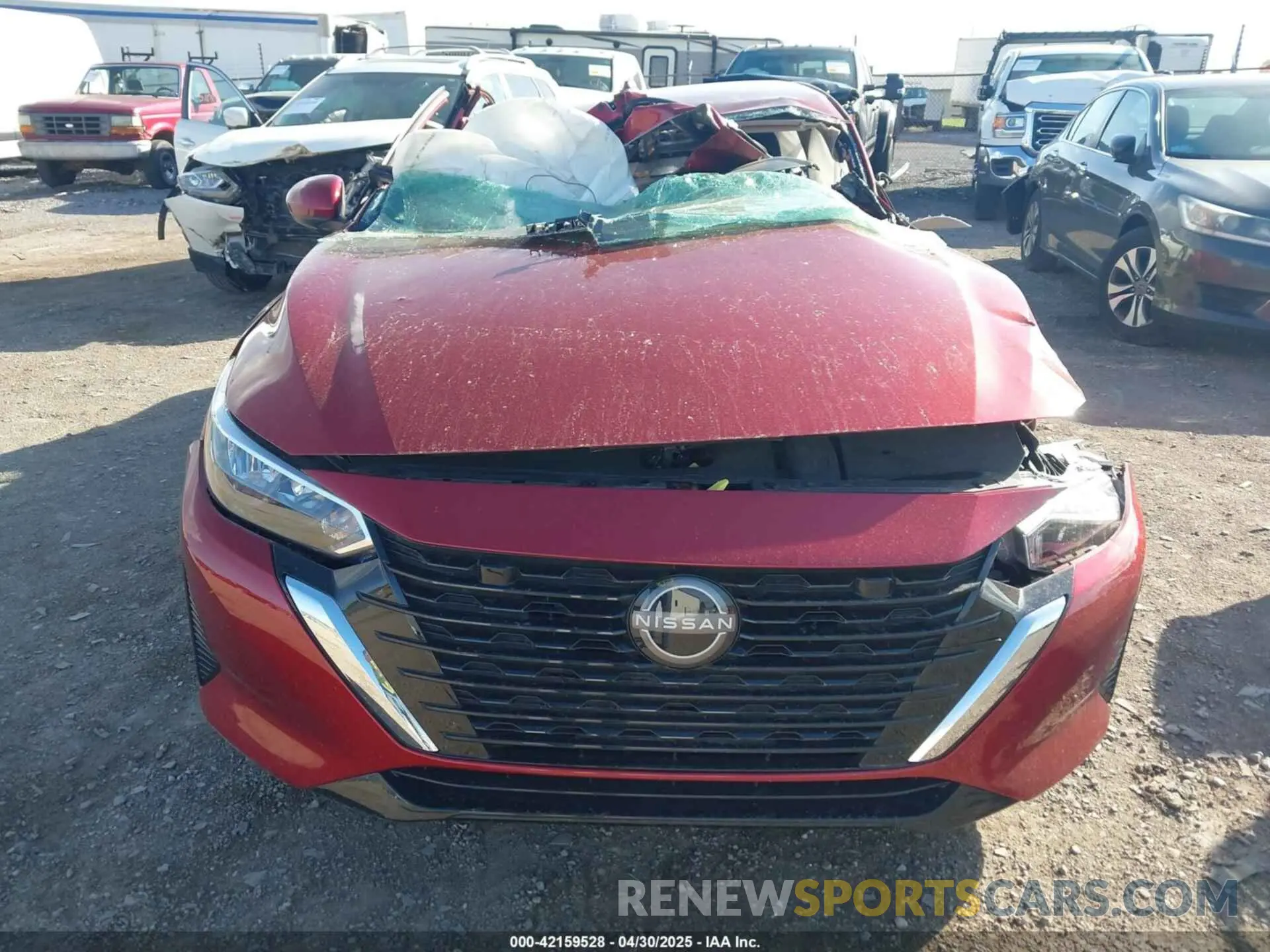 12 Photograph of a damaged car 3N1AB8CV8RY278865 NISSAN SENTRA 2024