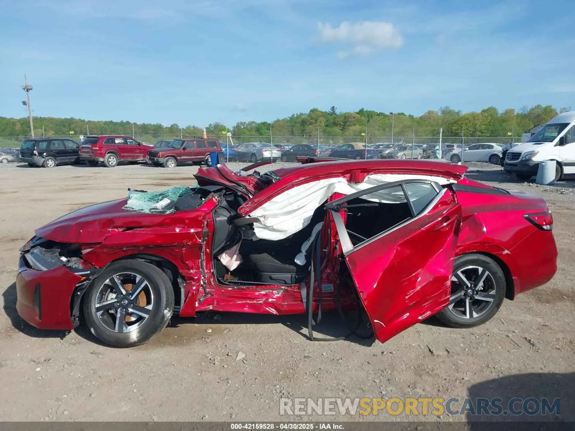 14 Photograph of a damaged car 3N1AB8CV8RY278865 NISSAN SENTRA 2024