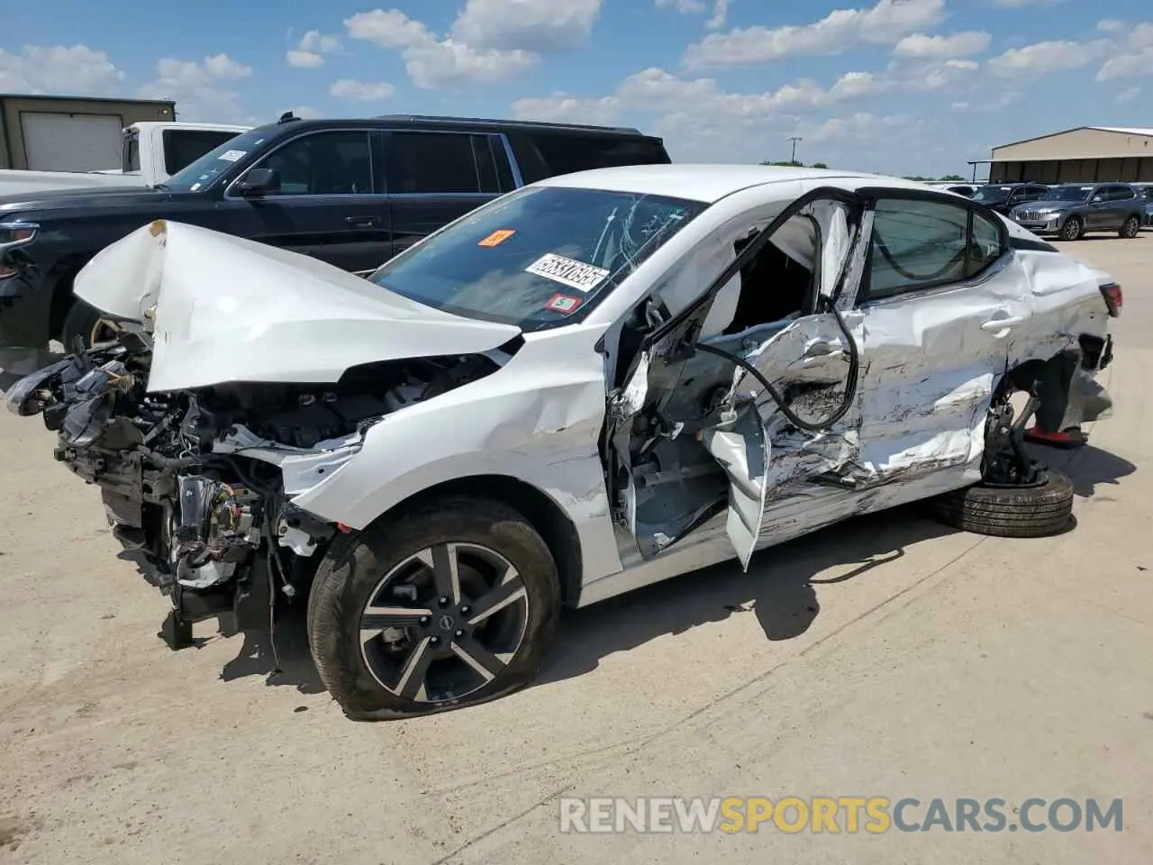 1 Photograph of a damaged car 3N1AB8CV8RY289039 NISSAN SENTRA 2024