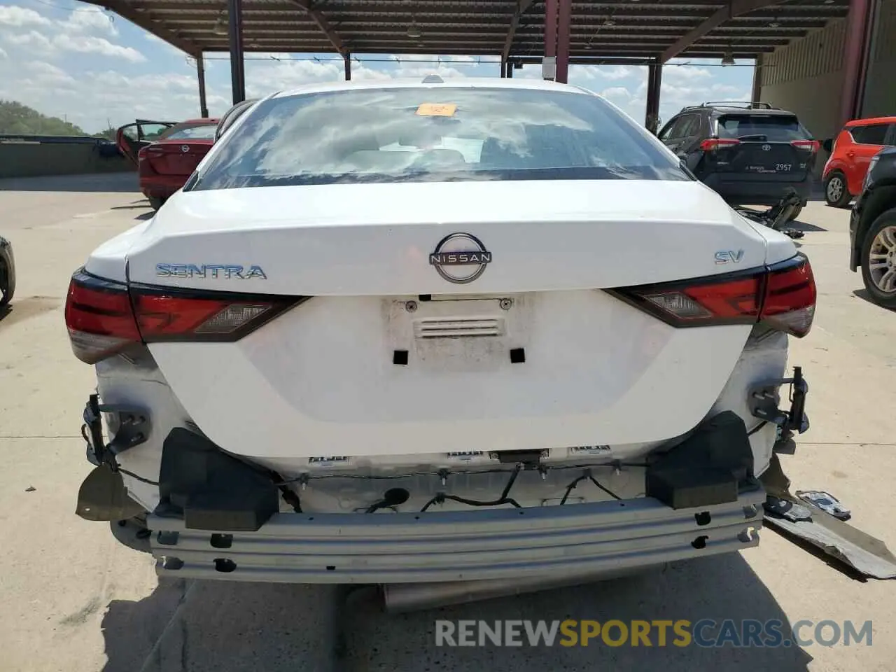 6 Photograph of a damaged car 3N1AB8CV8RY289039 NISSAN SENTRA 2024