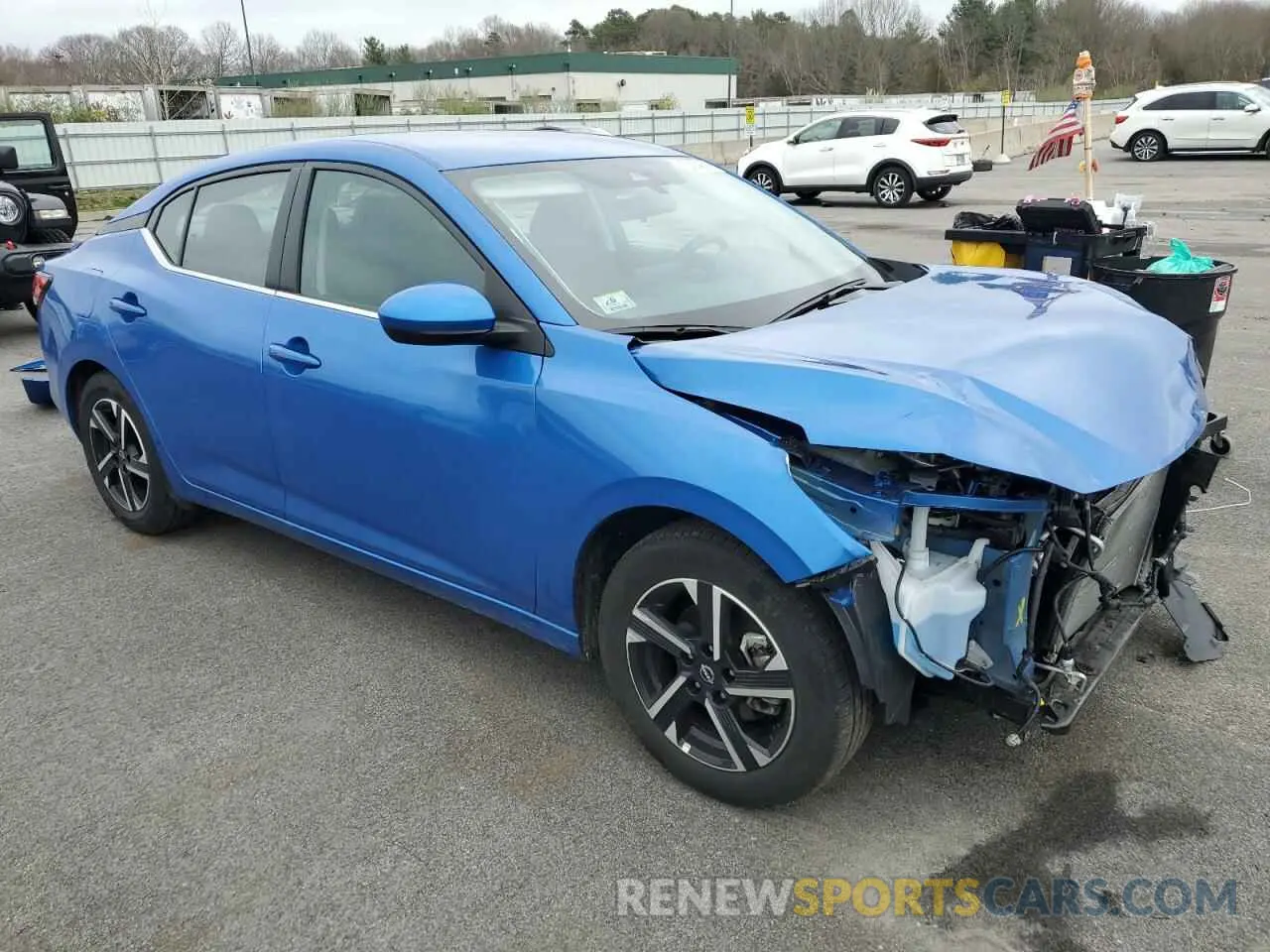 4 Photograph of a damaged car 3N1AB8CV8RY346145 NISSAN SENTRA 2024