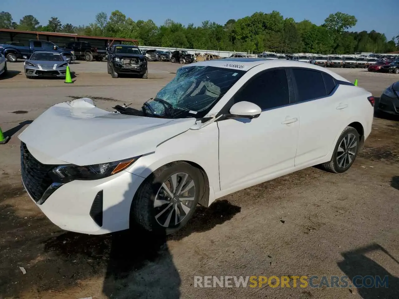 1 Photograph of a damaged car 3N1AB8CV8RY362765 NISSAN SENTRA 2024
