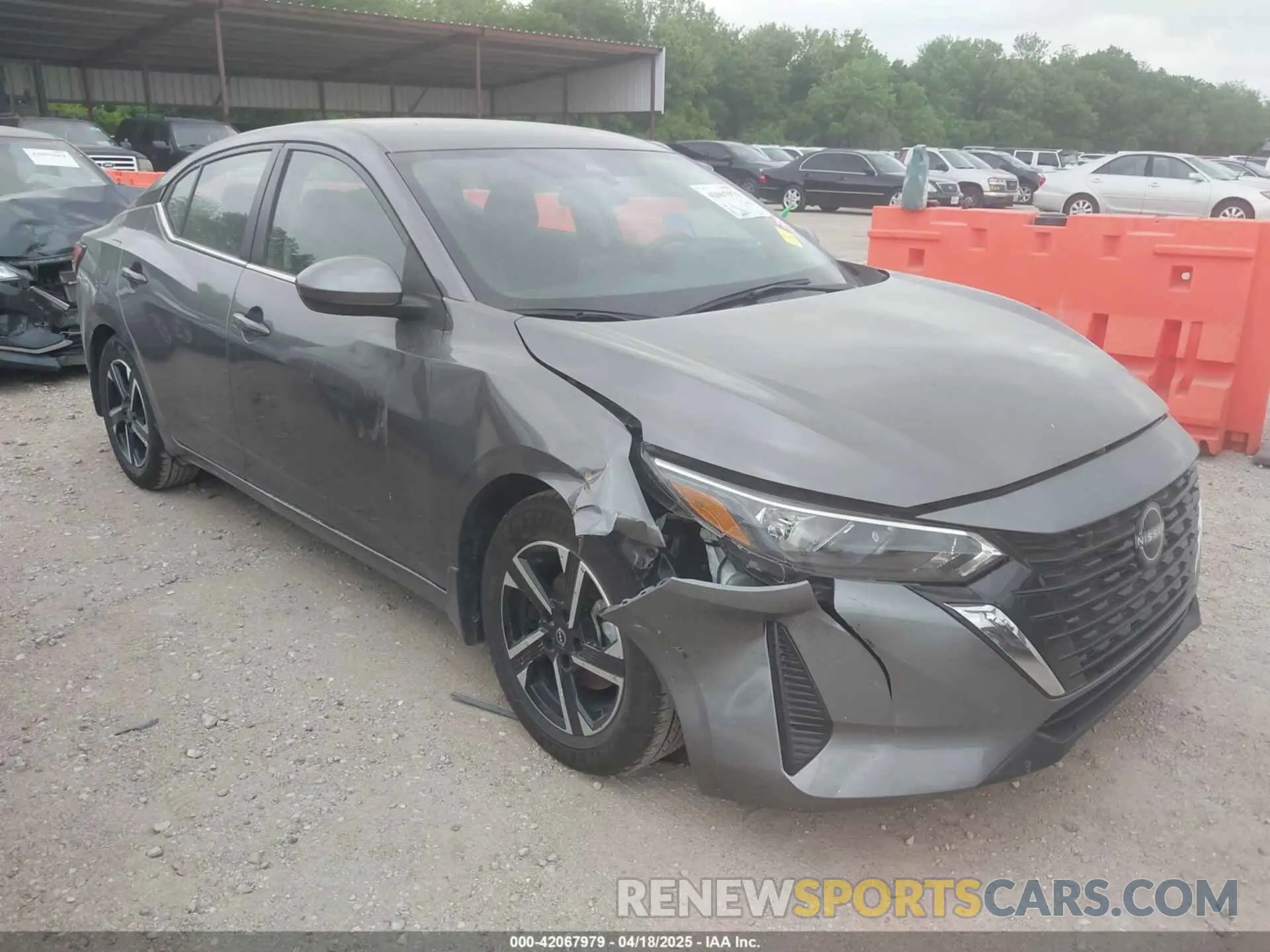 1 Photograph of a damaged car 3N1AB8CV9RY209764 NISSAN SENTRA 2024
