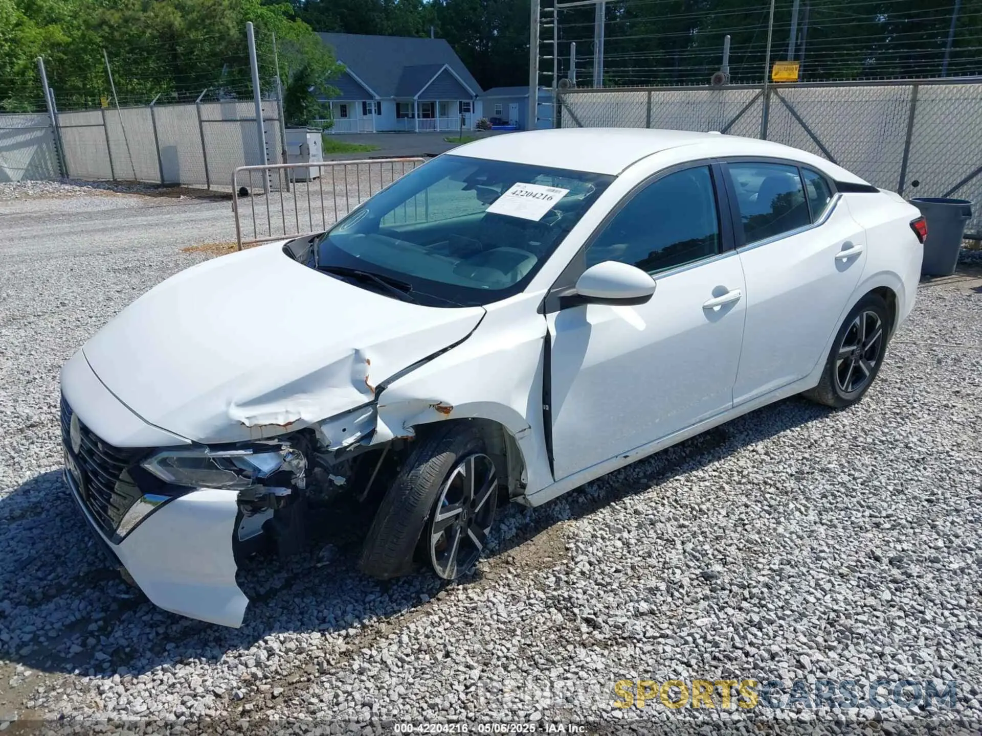 2 Photograph of a damaged car 3N1AB8CV9RY236589 NISSAN SENTRA 2024