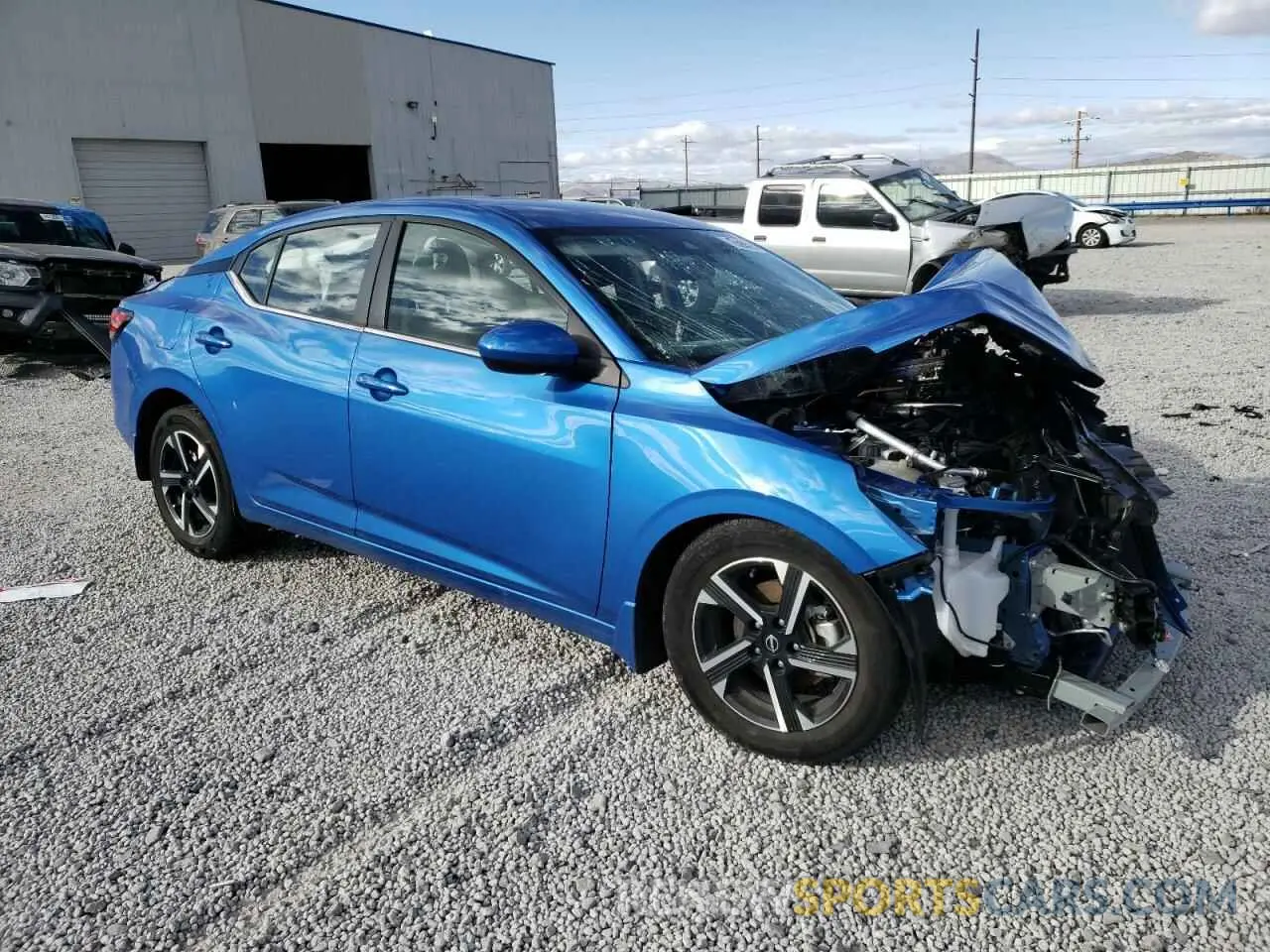4 Фотография поврежденного автомобиля 3N1AB8CV9RY261539 NISSAN SENTRA 2024