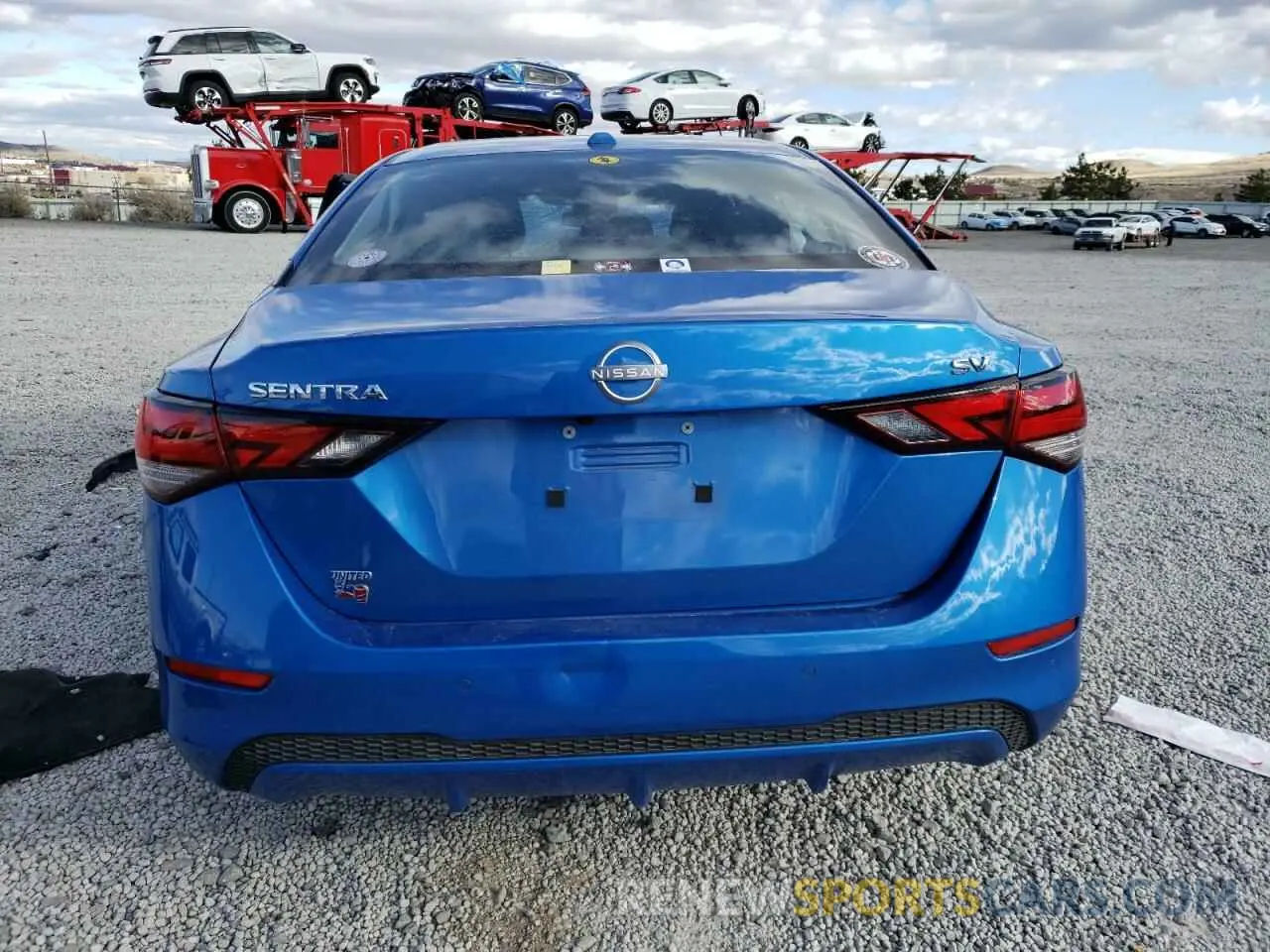 6 Фотография поврежденного автомобиля 3N1AB8CV9RY261539 NISSAN SENTRA 2024