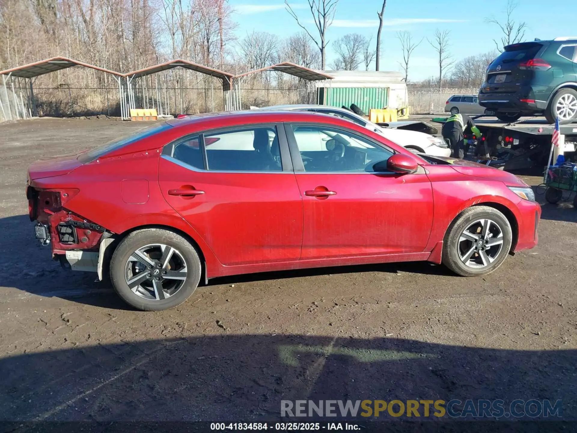 14 Photograph of a damaged car 3N1AB8CV9RY268619 NISSAN SENTRA 2024