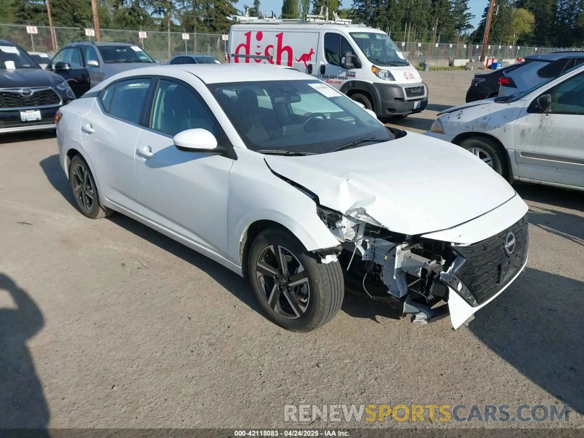 1 Photograph of a damaged car 3N1AB8CV9RY290717 NISSAN SENTRA 2024